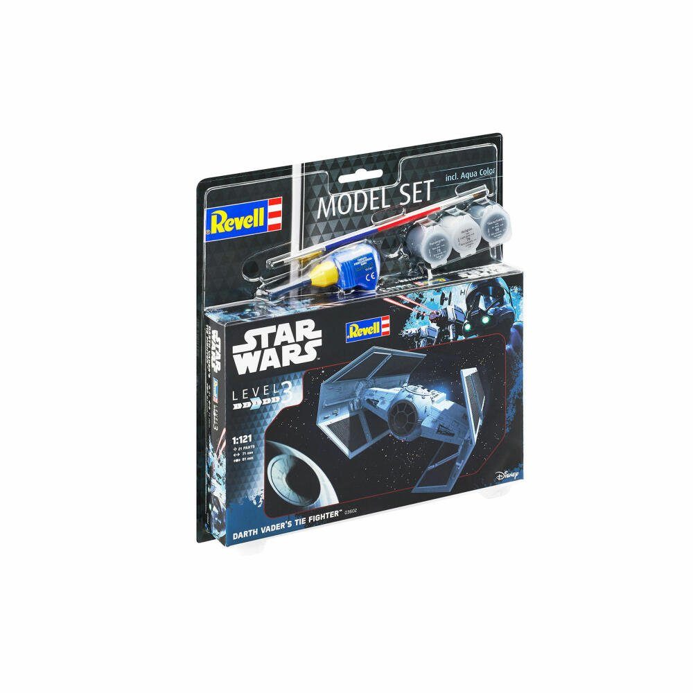 Revell® Modellbausatz Star Wars Darth Vaders TIE Fighter, Maßstab 1:121