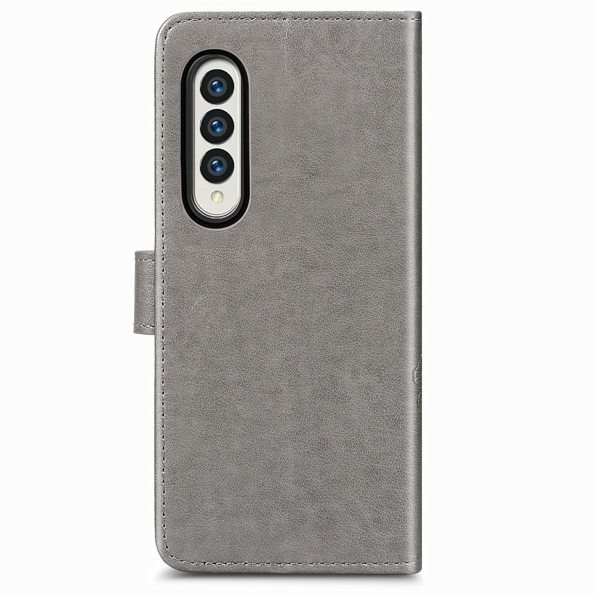 König Design Handyhülle Samsung Galaxy Z Fold3 5G, Schutzhülle Schutztasche Case Cover Etuis Wallet Klapptasche Bookstyle