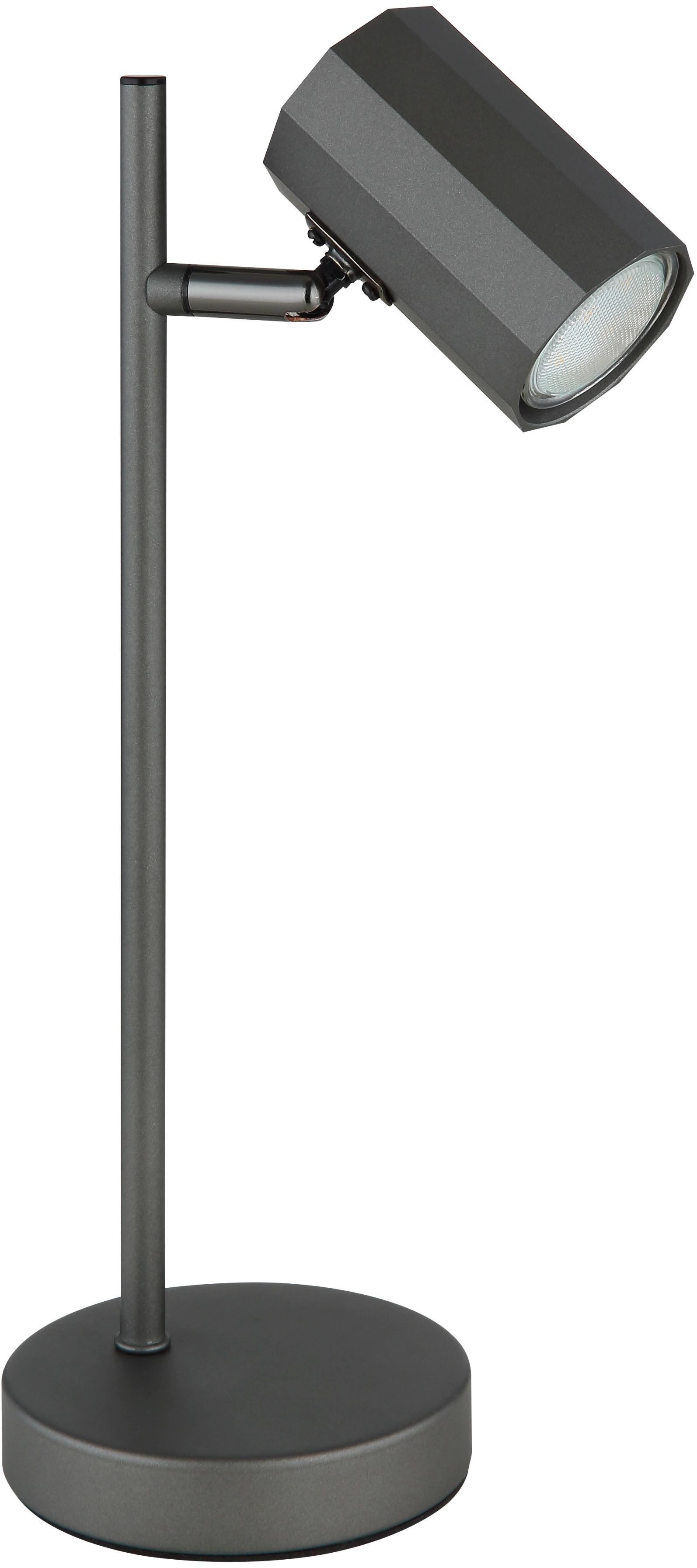 GLOBO LIGHTING Tischleuchte JAMES, ohne Leuchtmittel, Tischlampe, GU10 Fassung, Wohnzimmer, Schlafzimmer