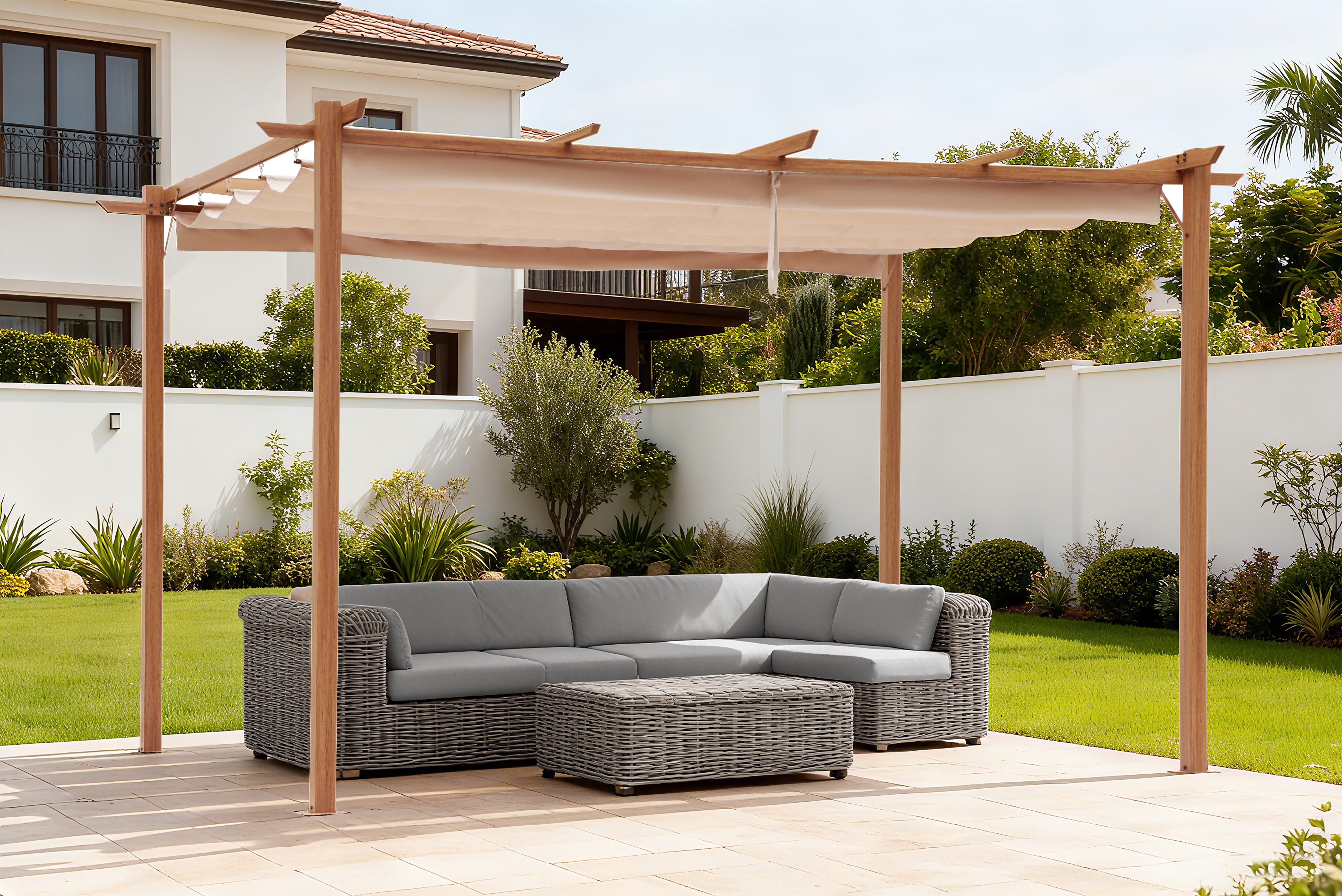 KONIFERA Pavillon Pergola Tilos, verschiedene Größen/Farben