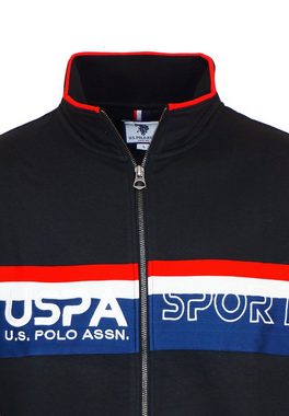 U.S. Polo Assn Sweatjacke Jacke Sweatjacke USPA Sport (1-tlg)