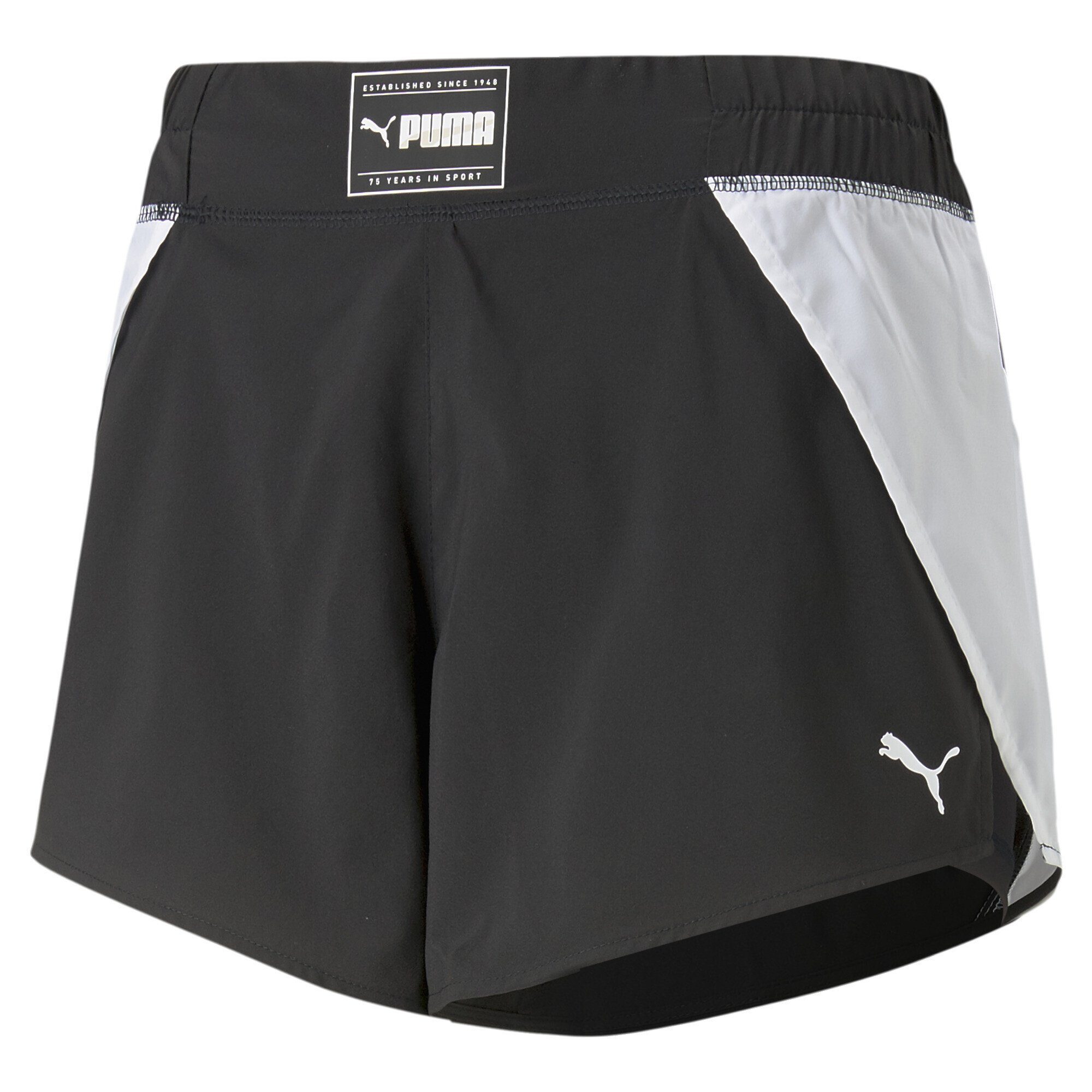 PUMA Trainingsshorts PUMA Fit Fashion Flow Trainingsshorts Damen Black