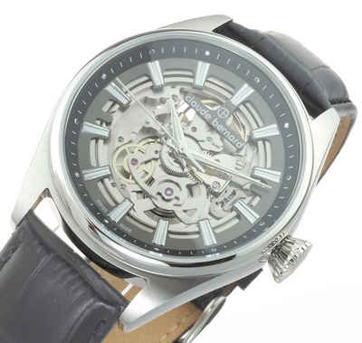 CLAUDE BERNARD Automatikuhr Bernard 85307.3C.GIN Herren Uhr Automatik Proud Heritage Skeleton