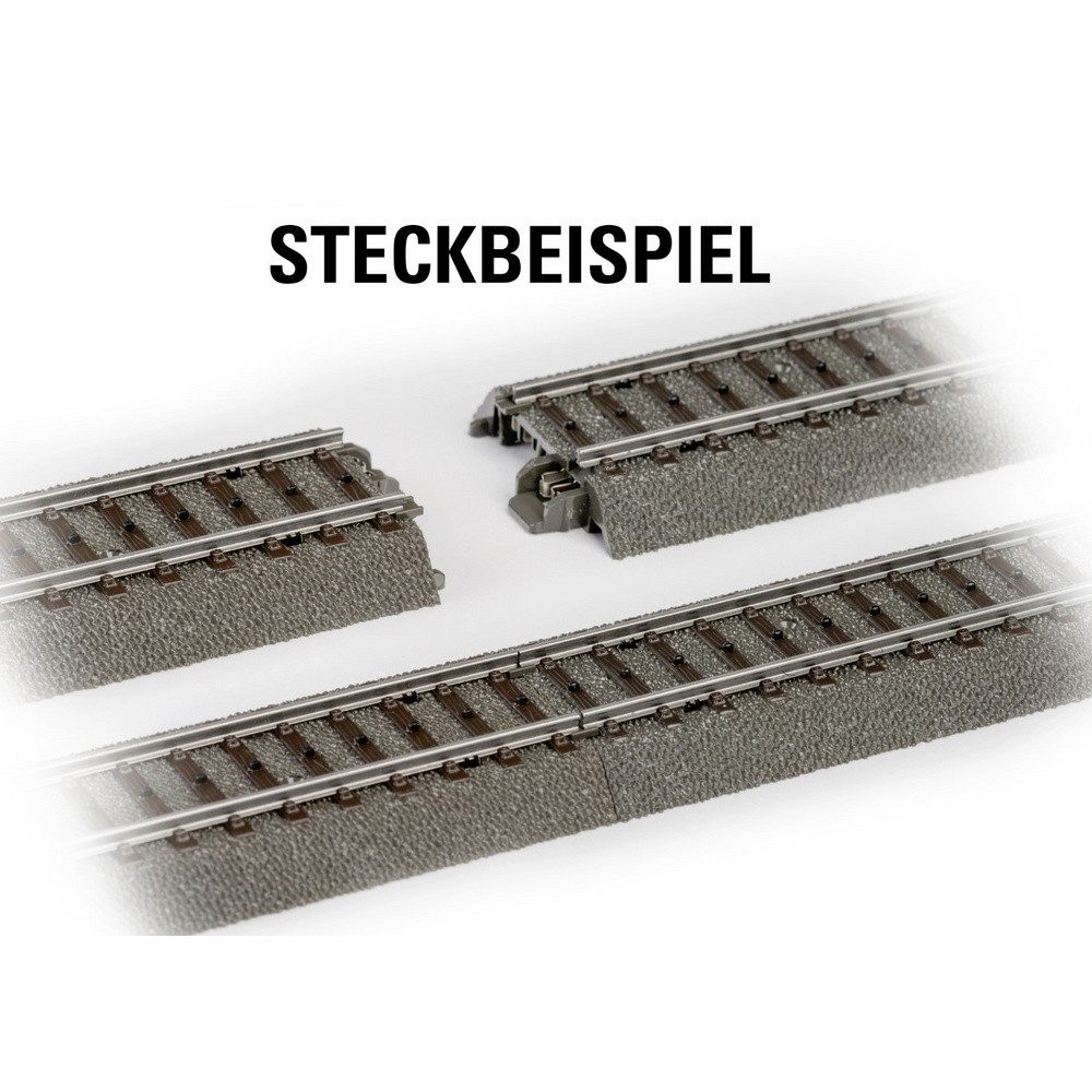 Märklin Modelleisenbahn-Set H0 Märklin C-Gleis (mit Bettung) 24624 Doppelkreuzungsweiche 188.3 mm – Bild 2 von 4