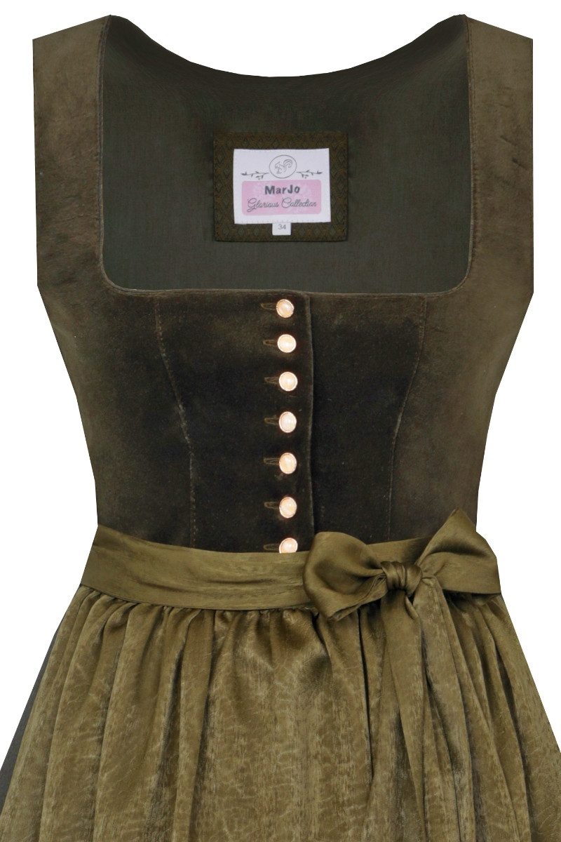 MarJo Dirndl Samt Dirndl 2tlg. - günstig online kaufen