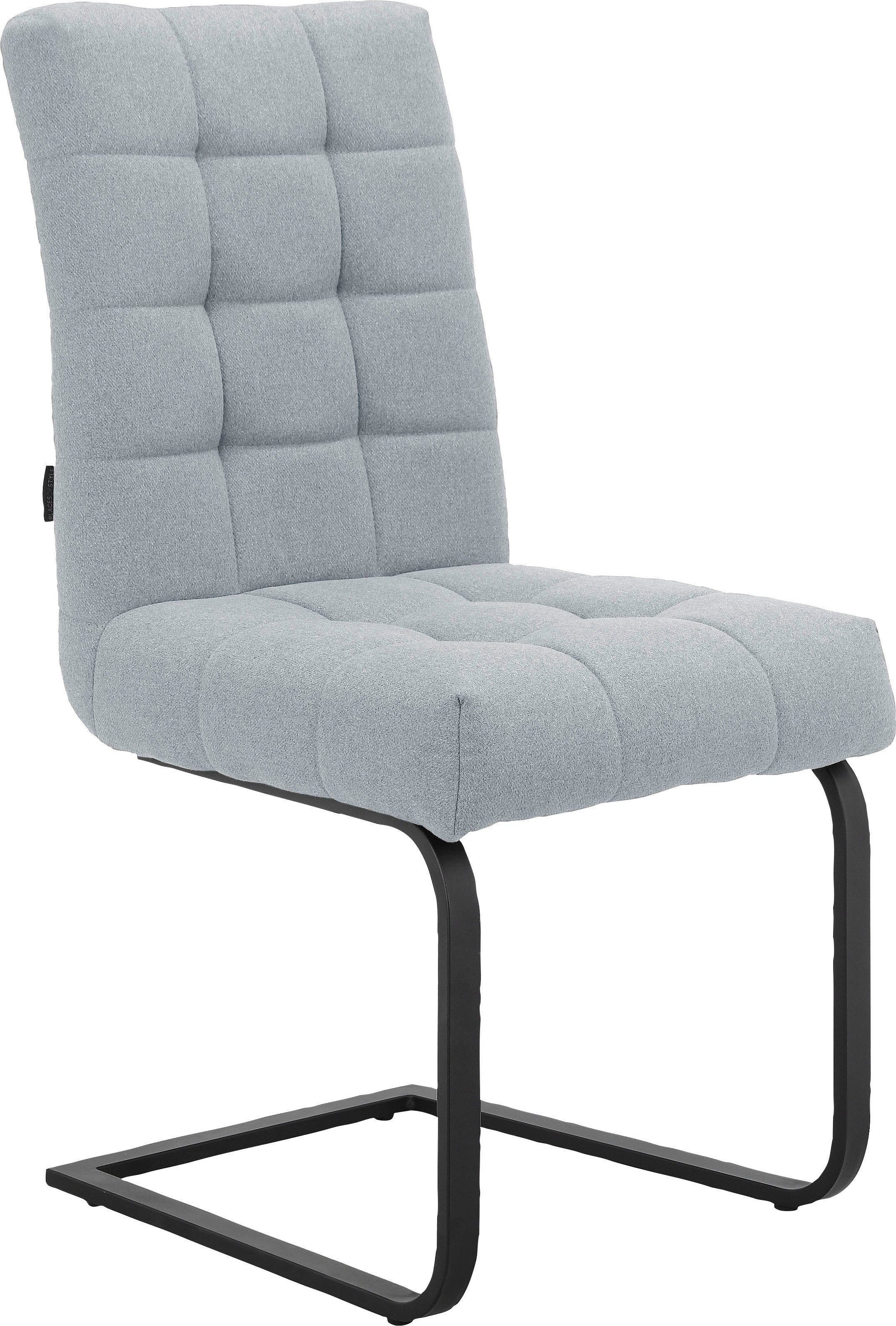 OTTO home Esszimmerstuhl Nanaimo (2 St), Stoff recyceltes Polyester, Sitz und Rücken gepolstert, Sitzhöhe 49 cm