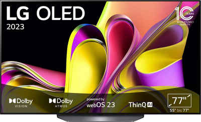 LG OLED77B39LA OLED-Fernseher (194,7 cm/77 Zoll, 4K Ultra HD, Smart-TV)