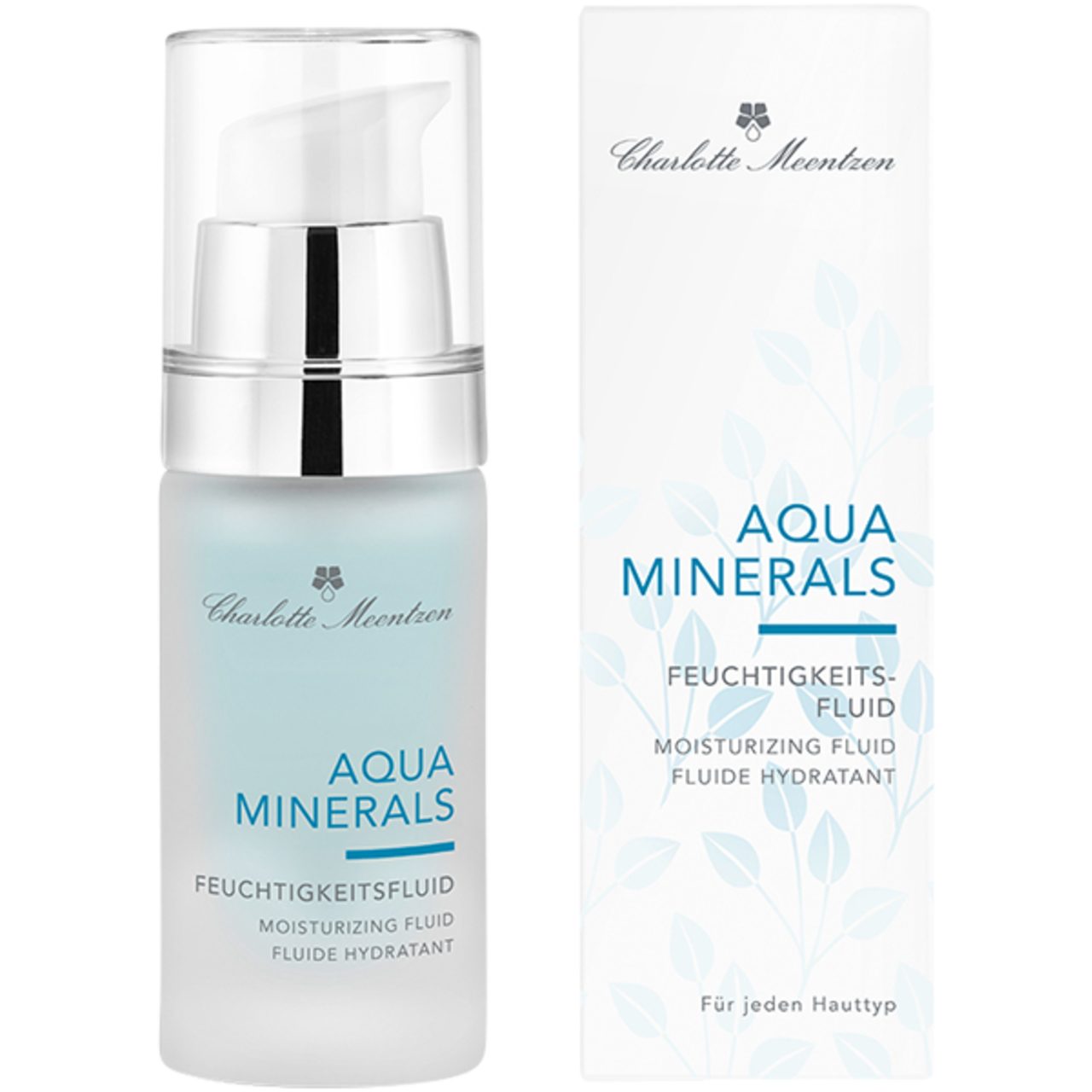 Charlotte Meentzen Tagescreme Aqua Minerals Feuchtigkeitsfluid, Alle Hauttypen