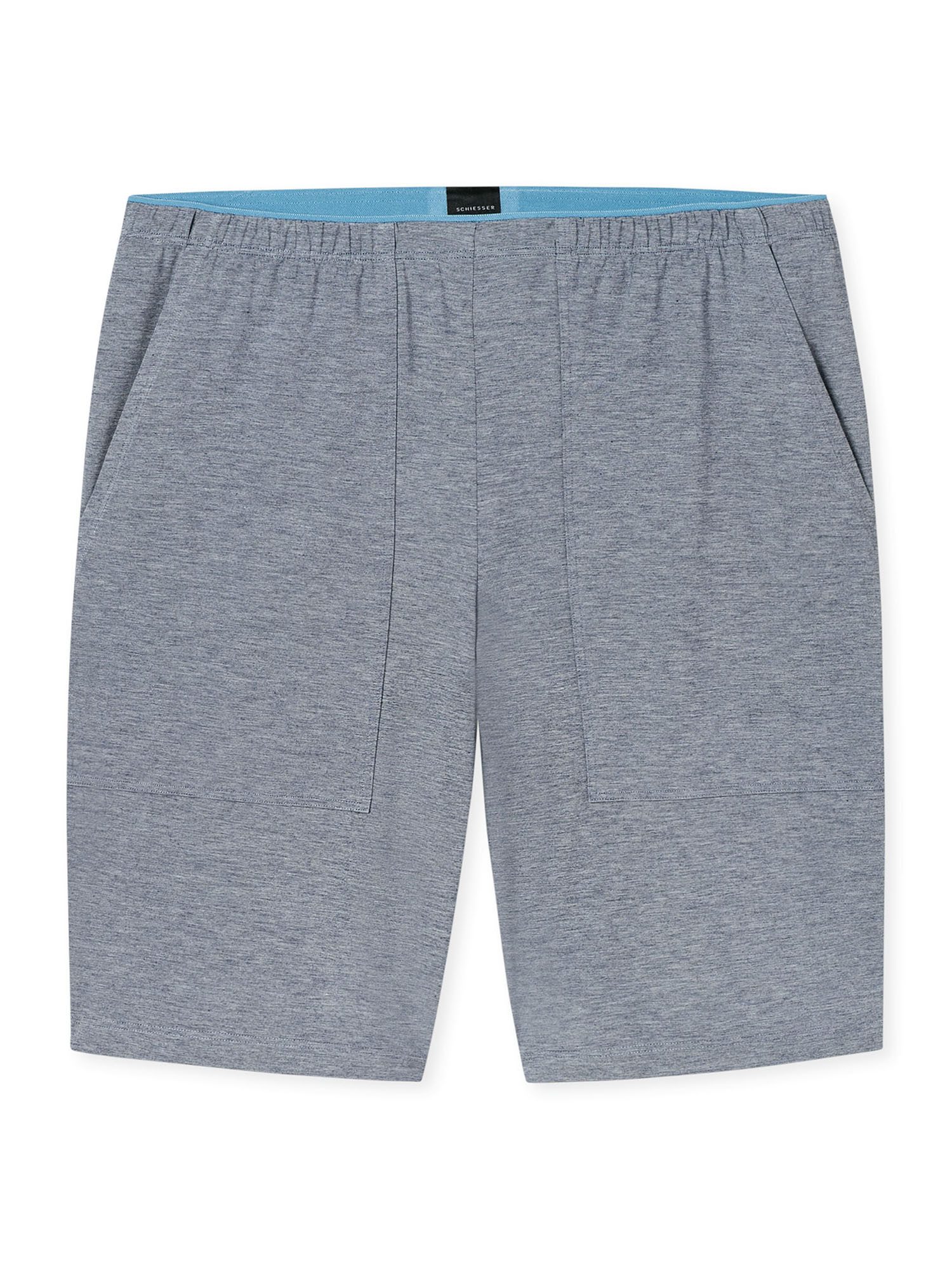 Schiesser Pyjama Selected Premium Jacquard (2 tlg) Schlafanzug, Pyjama Set, Nachtwäsche