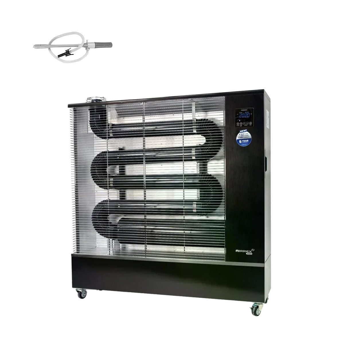 AIRREX Infrarotstrahler AIRREX AH-900i Infrarot-Heizstrahler 19 - 24 kW Diesel Heizgerät, 60 W, Dieselbetrieben