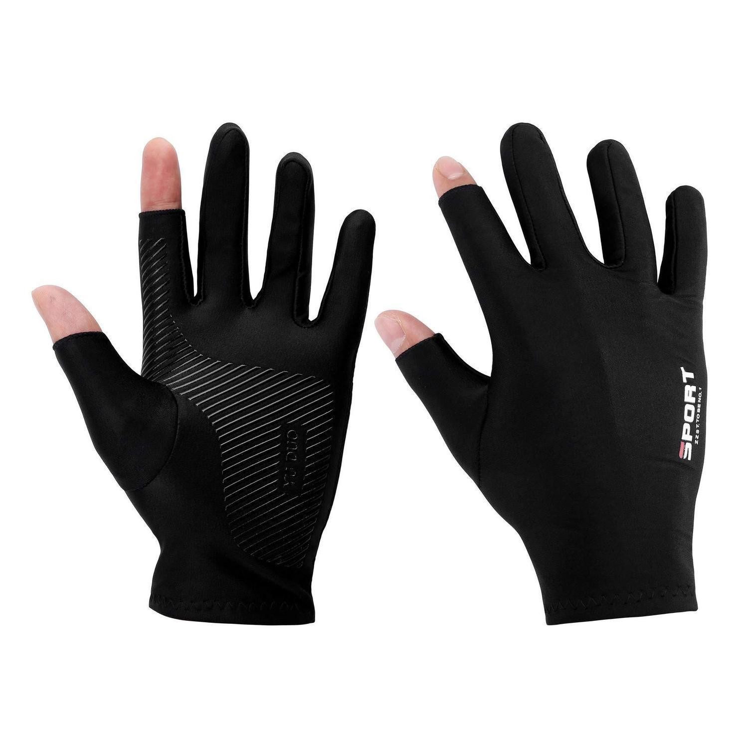 LuxusKollektion Angelhandschuhe Angel- & Fahrradhandschuhe 2-Finger-Design (1-St)