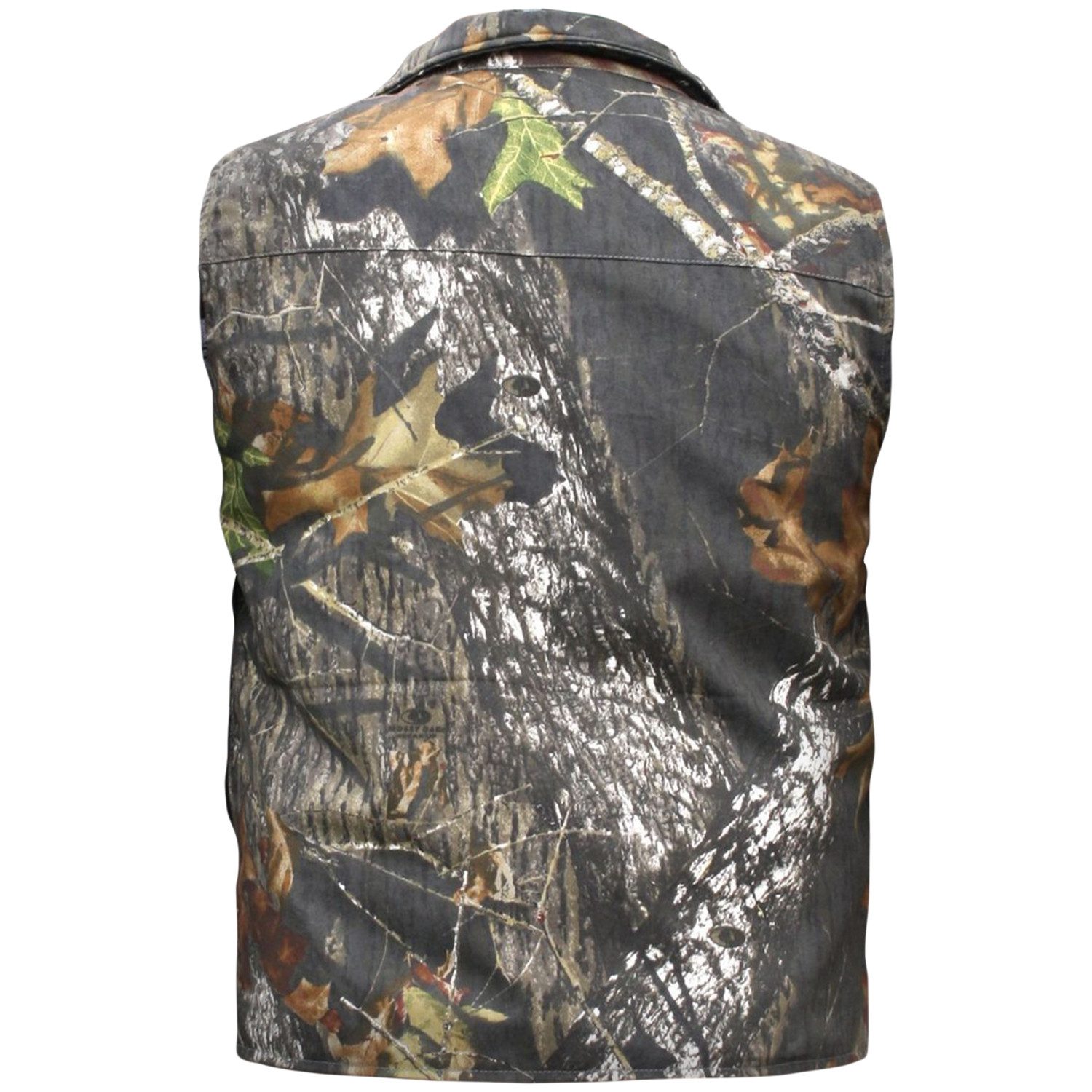 German Wear Jagdweste GW610W Herren Weste Textilien in Waldtarn mit Hirsch Stickerei