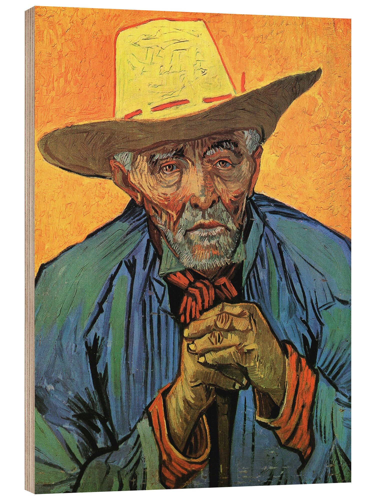Posterlounge Wandbild Patience Escalier, Vincent van Gogh, erhältlich als Poster, Leinwandbild, Wandsticker oder Acrylglasbild