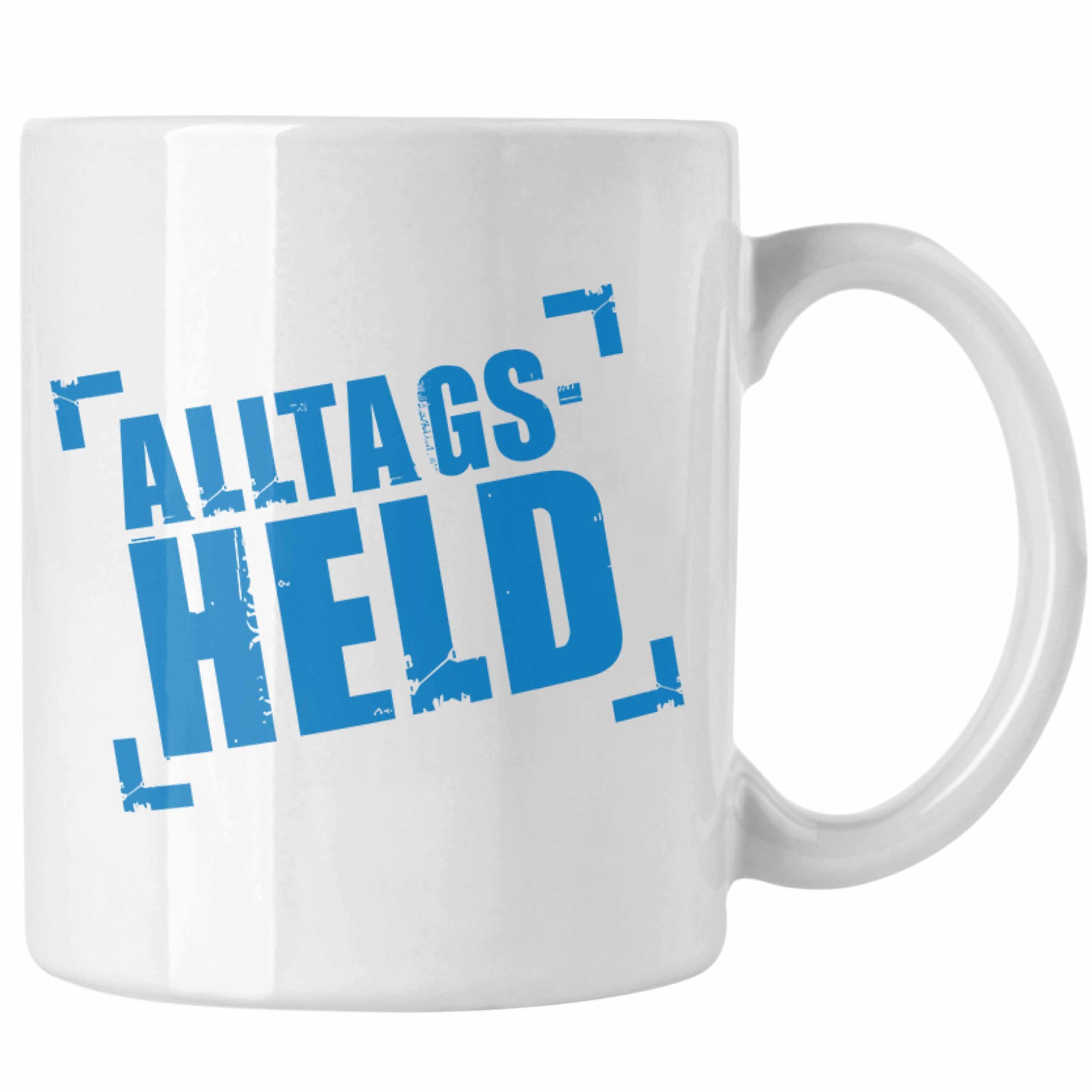 Kaffeebecher Trendation Büro - Kollege Kaffeetasse Mann Weiss Männer Trendation Tasse Kollegin Tasse Alltags-Held Lustig Lustige