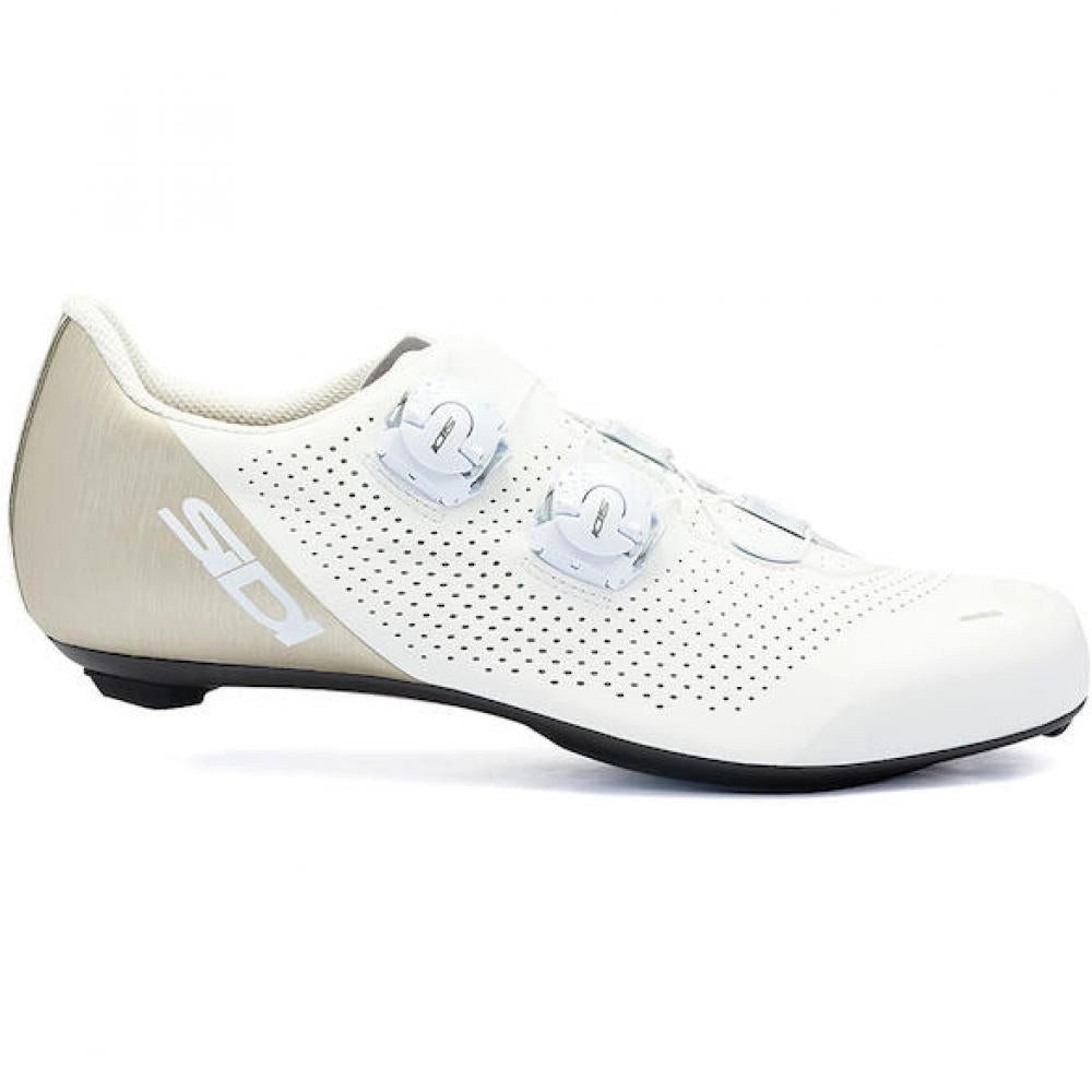Sidi Sidi ROAD Ergo 6 white 44,5 weiß - steifer Carbon-Rennradschuh mit Top Fahrradschuh