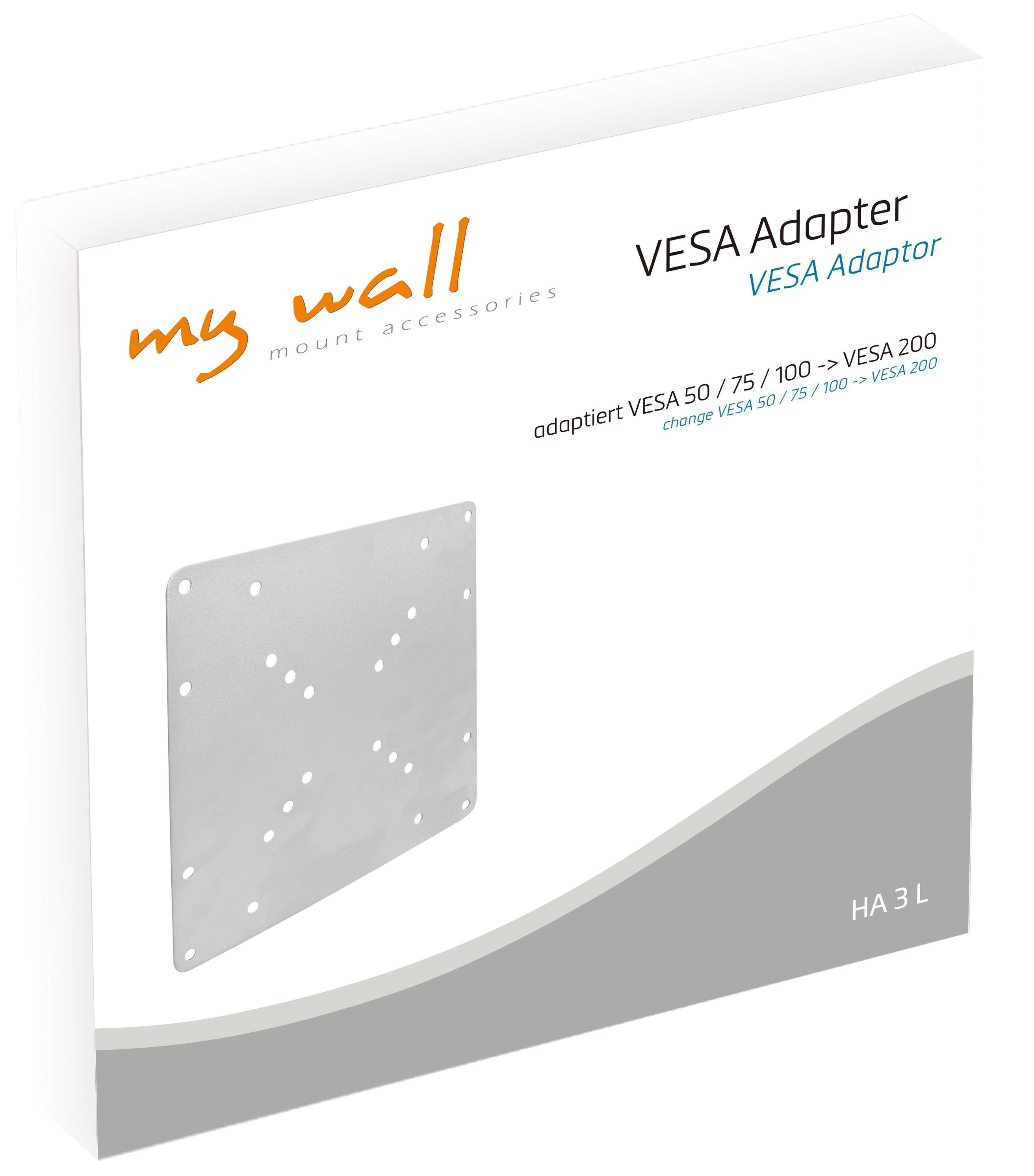 VESA TV-Wandhalterung, 1-teilig, HA3L Adapter) wall (Packung, my