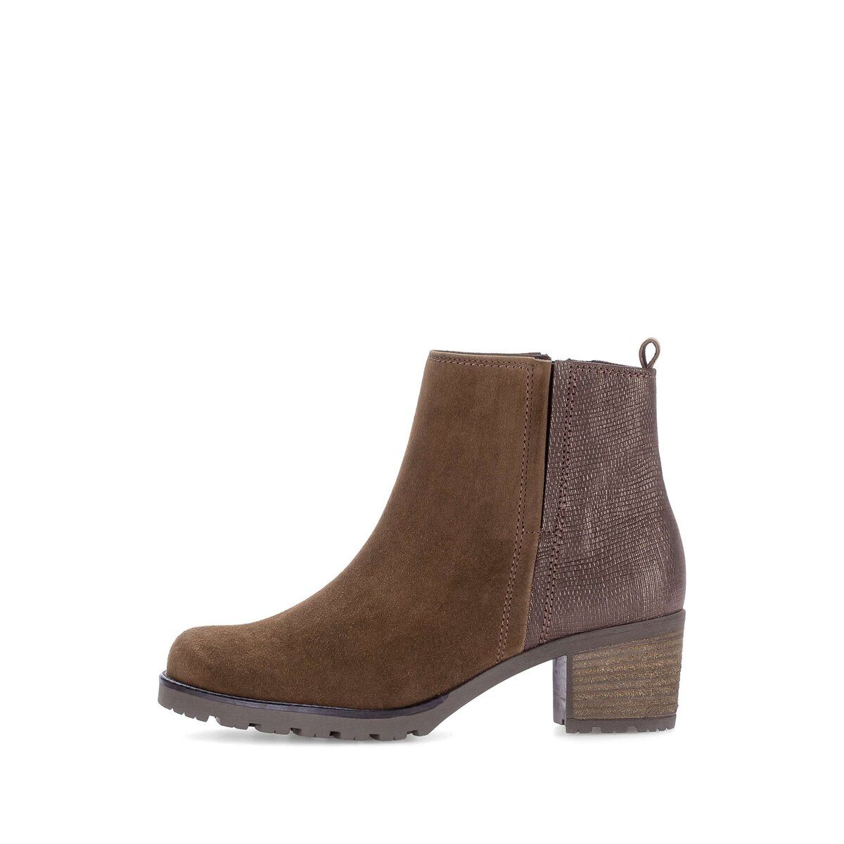 Gabor Elegante Stiefelette Materialmix Leder Stiefelette günstig online kaufen