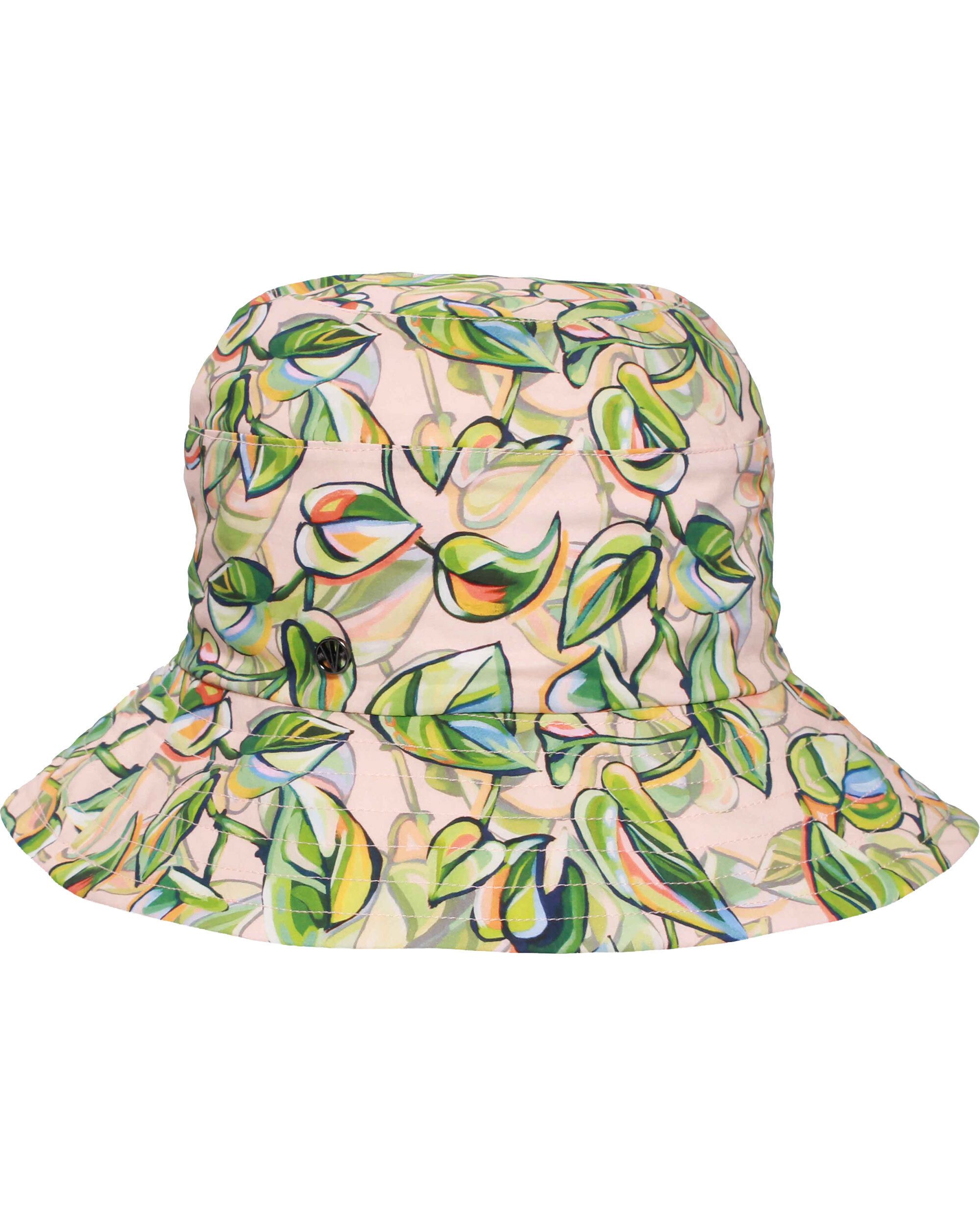 Loevenich Fischerhut Loevenich Bucket Hat mit buntem Blätter-Print aus Baumwolle (keine)