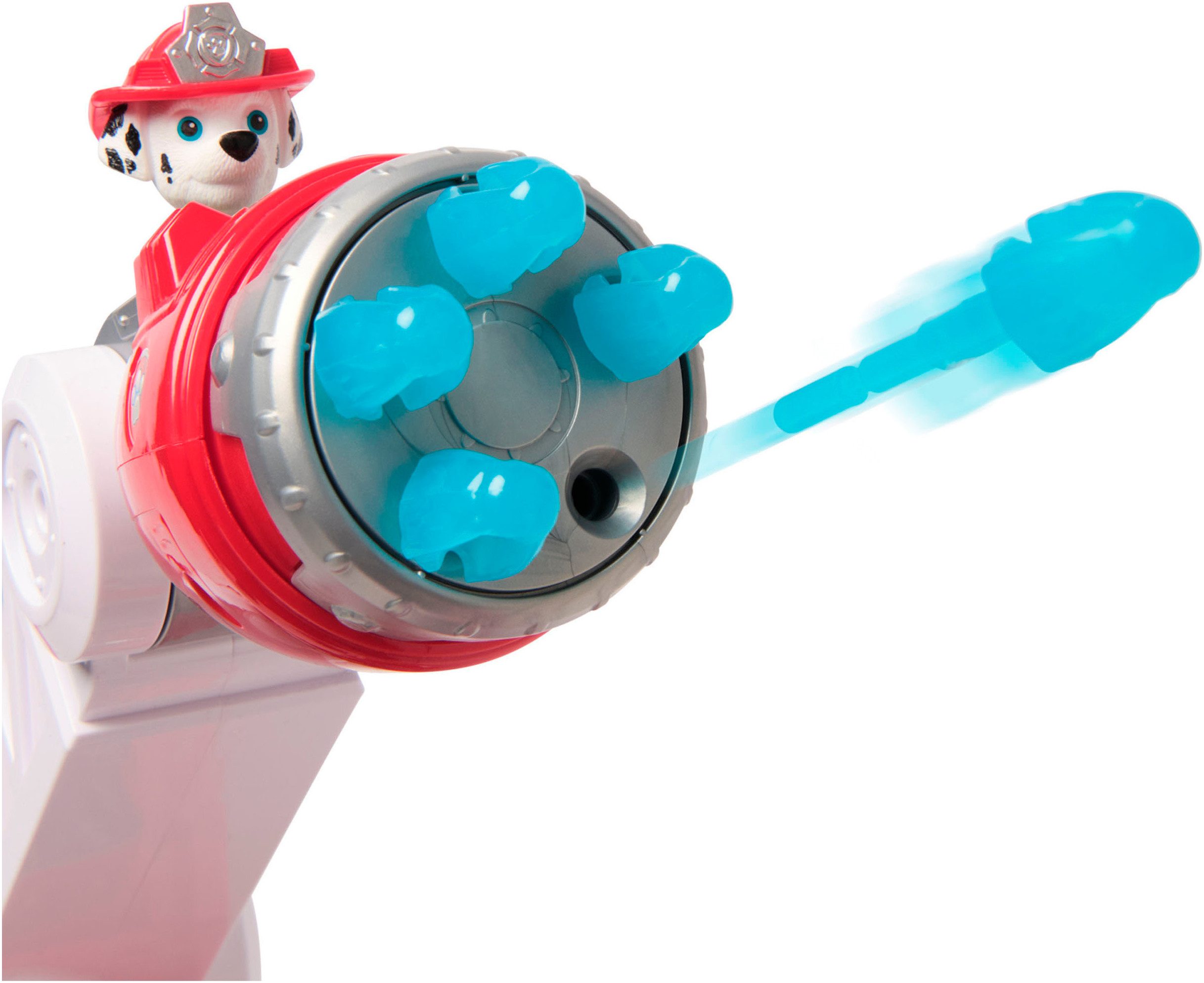 Spin Master Spielzeug-Feuerwehr PAW Patrol Fire Rescue - Marshalls Deluxe Feuerwehr-Truck, mit Licht und Sound