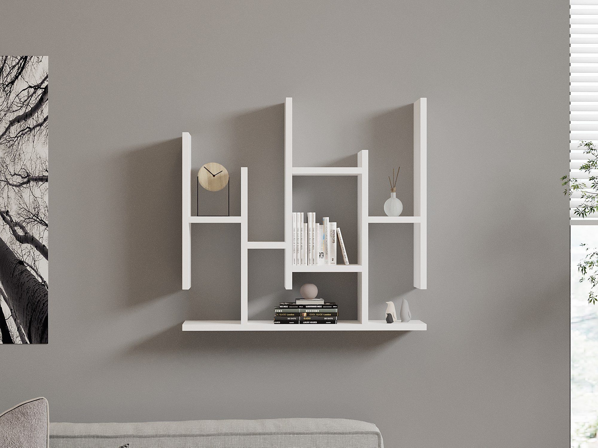 Skye Decor Wandregal 100% MELAMINE COATED günstig online kaufen