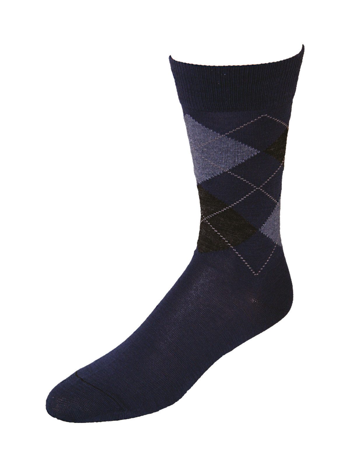 Nordpol Arbeitssocken 3 Paar Herrensocken 2945 blau 60% Schurwolle / 40% Polyamid