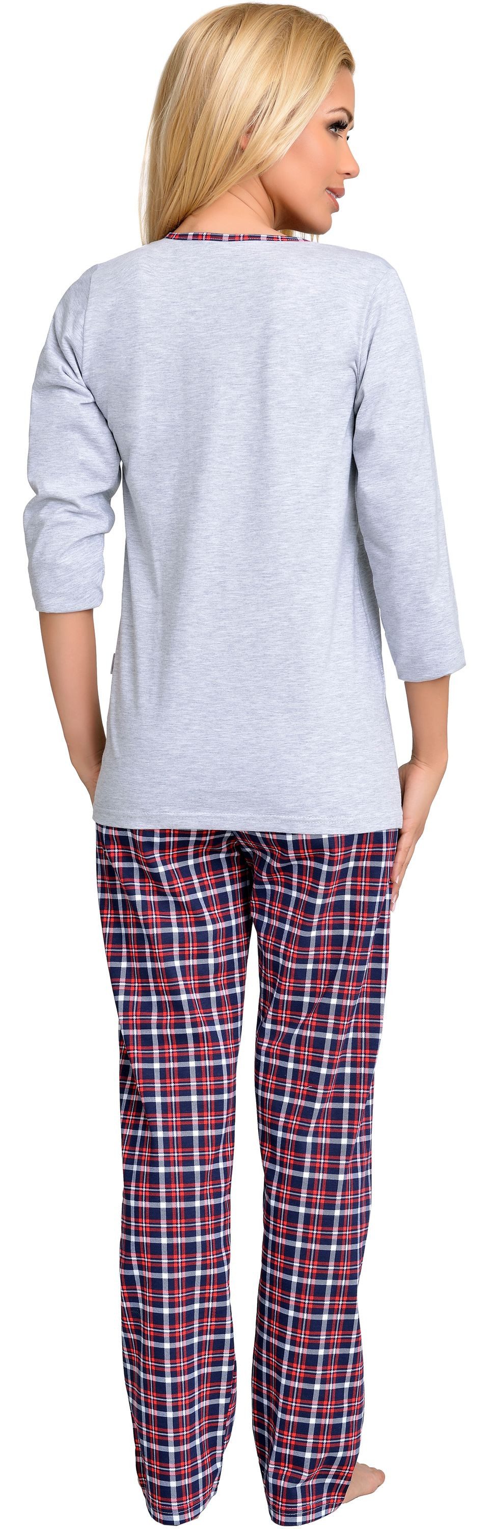 Be Mammy Umstandspyjama Damen Schlafanzug Stillpyjama 1N2TT2