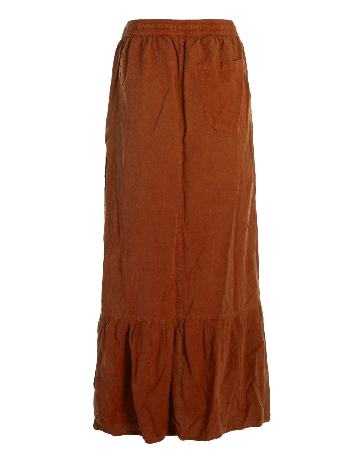 Vishes Maxirock Damen langer Rock Baumwolle günstig online kaufen