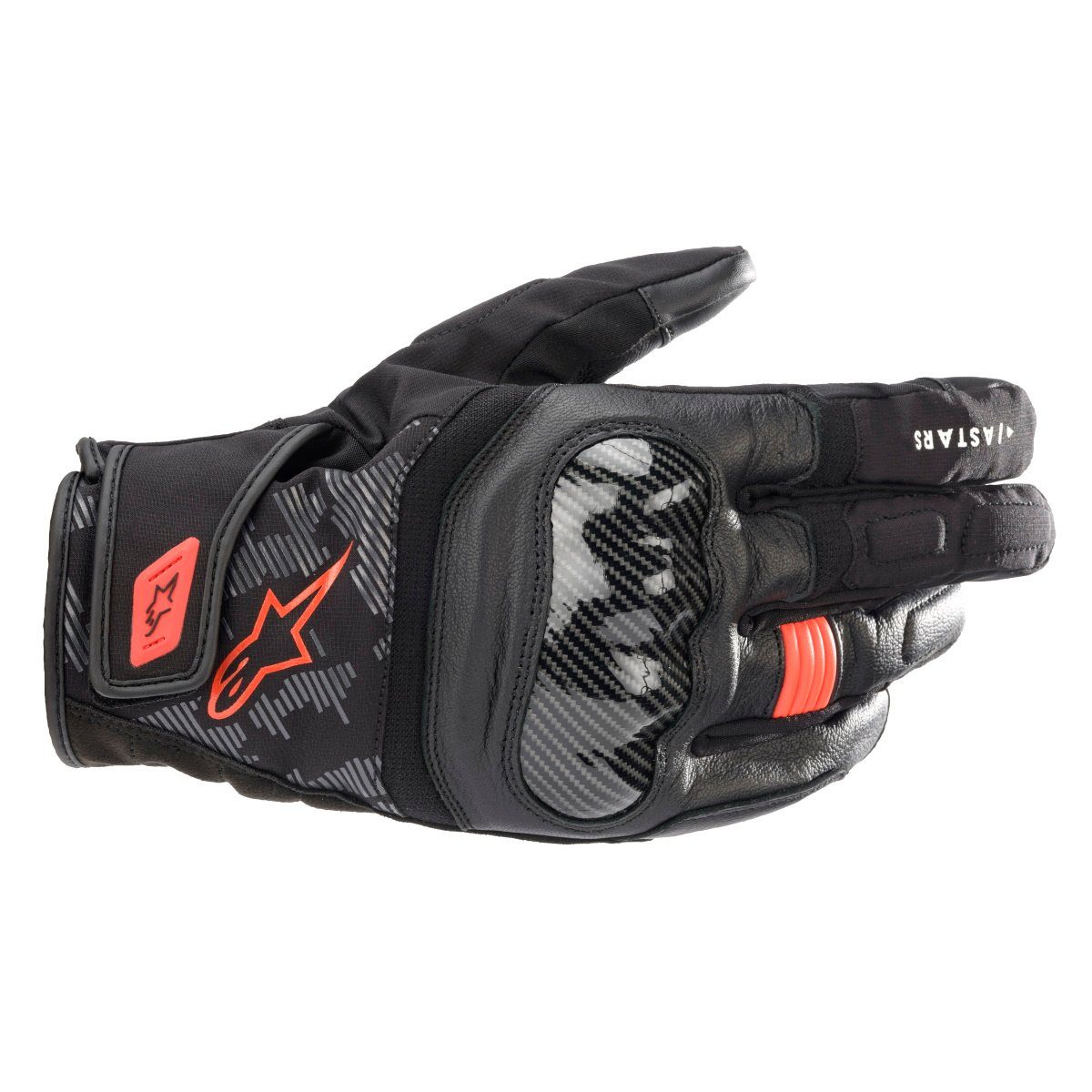 Alpinestars Motorradhandschuhe Alpinestars SMX Z Drystar Handschuh schwarz / fluo-rot XL atmungsaktiv