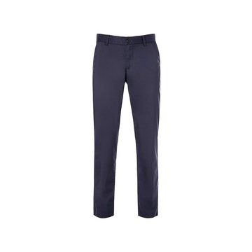 Alberto Stoffhose blau regular fit (1-tlg)