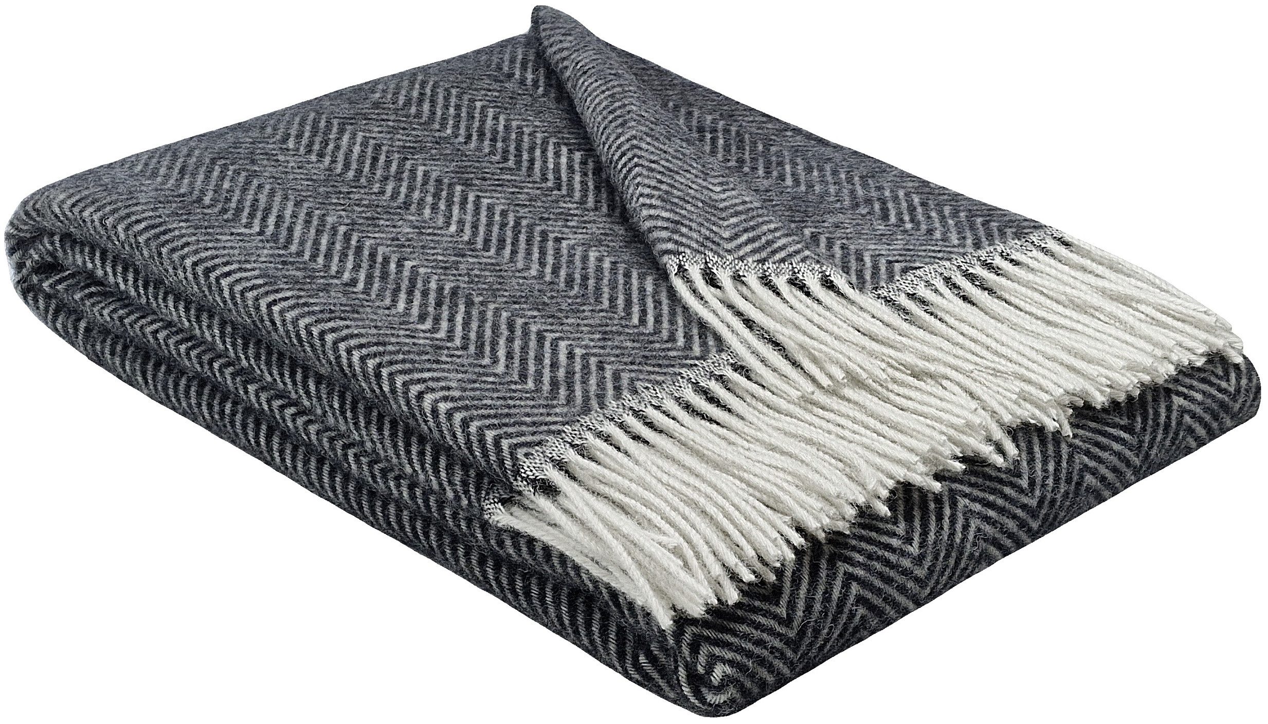 Wolldecke "TIROL M" 100 % Wolle, 140 x 200 cm in versch. Farben, STTS