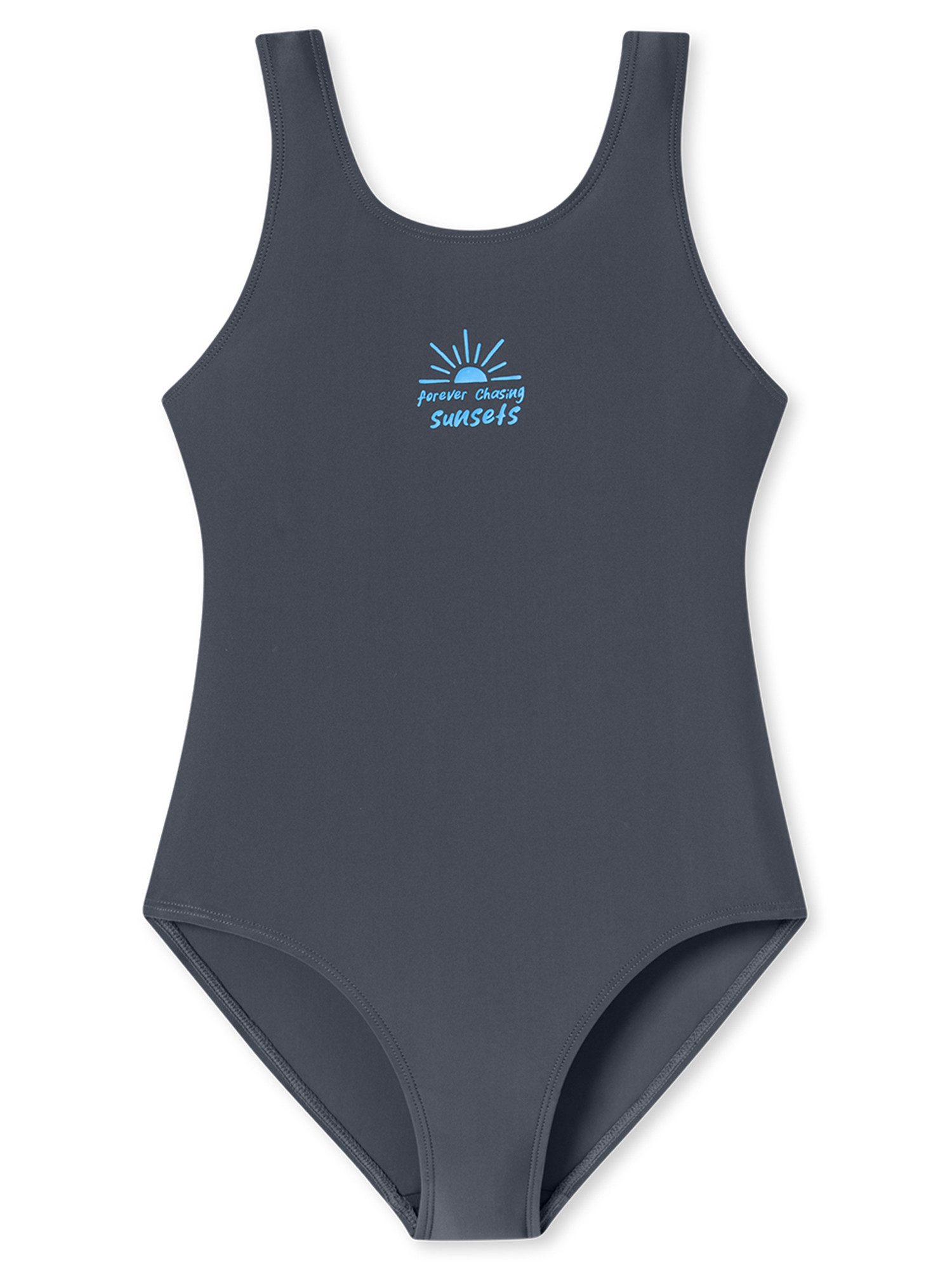 Schiesser Badeanzug Aqua Teens Girl Bade-Anzug Schwimmen bauchweg