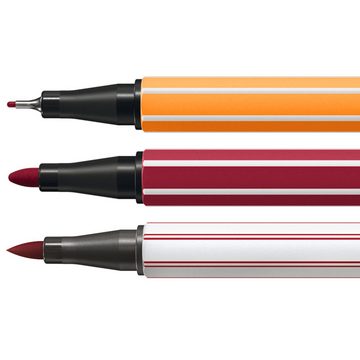 STABILO Pinselstift STABILO Pen 68 brush, Pen 68 und point 88 im 30er Metalletui Creative