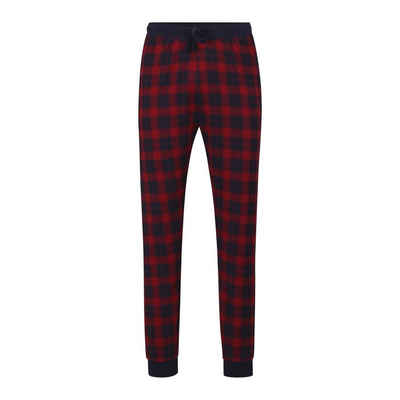 TOM TAILOR Pyjama TOM TAILOR weiche Herren Pyjamahose Schlafanzughose Sleepwear Homewear kariert Taschen