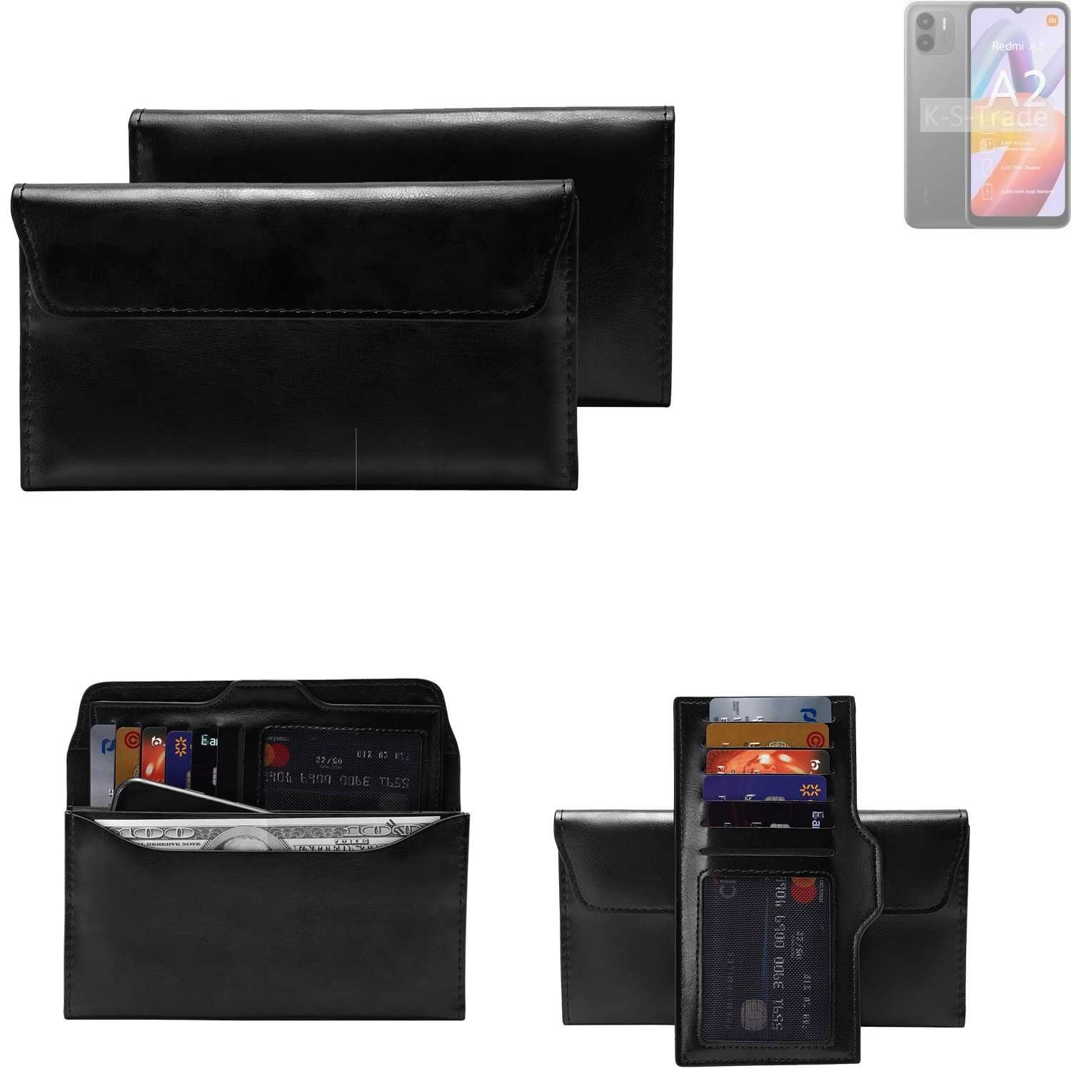 K-S-Trade Handyhülle für Xiaomi Redmi A2, Handy Hülle Schutz Hülle Tasche Schutz Case Handytasche