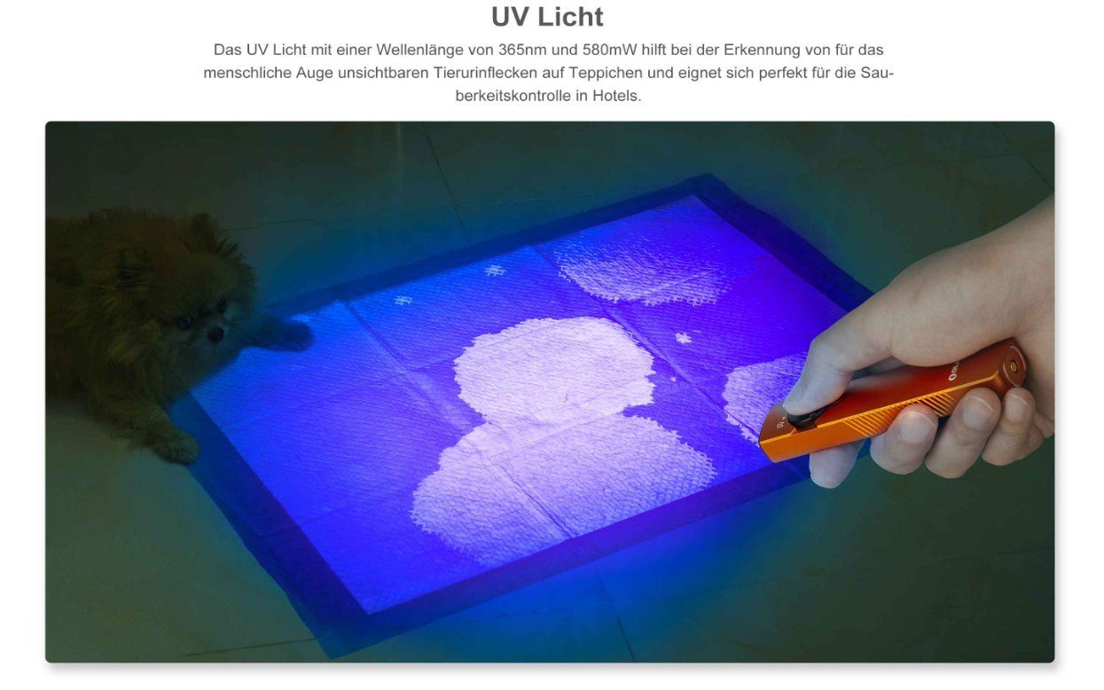 dualer UV EDC NEU Arkfeld OLIGHT Taschenlampe Sonnensturm Olight mit Taschenlampe Lichtquelle