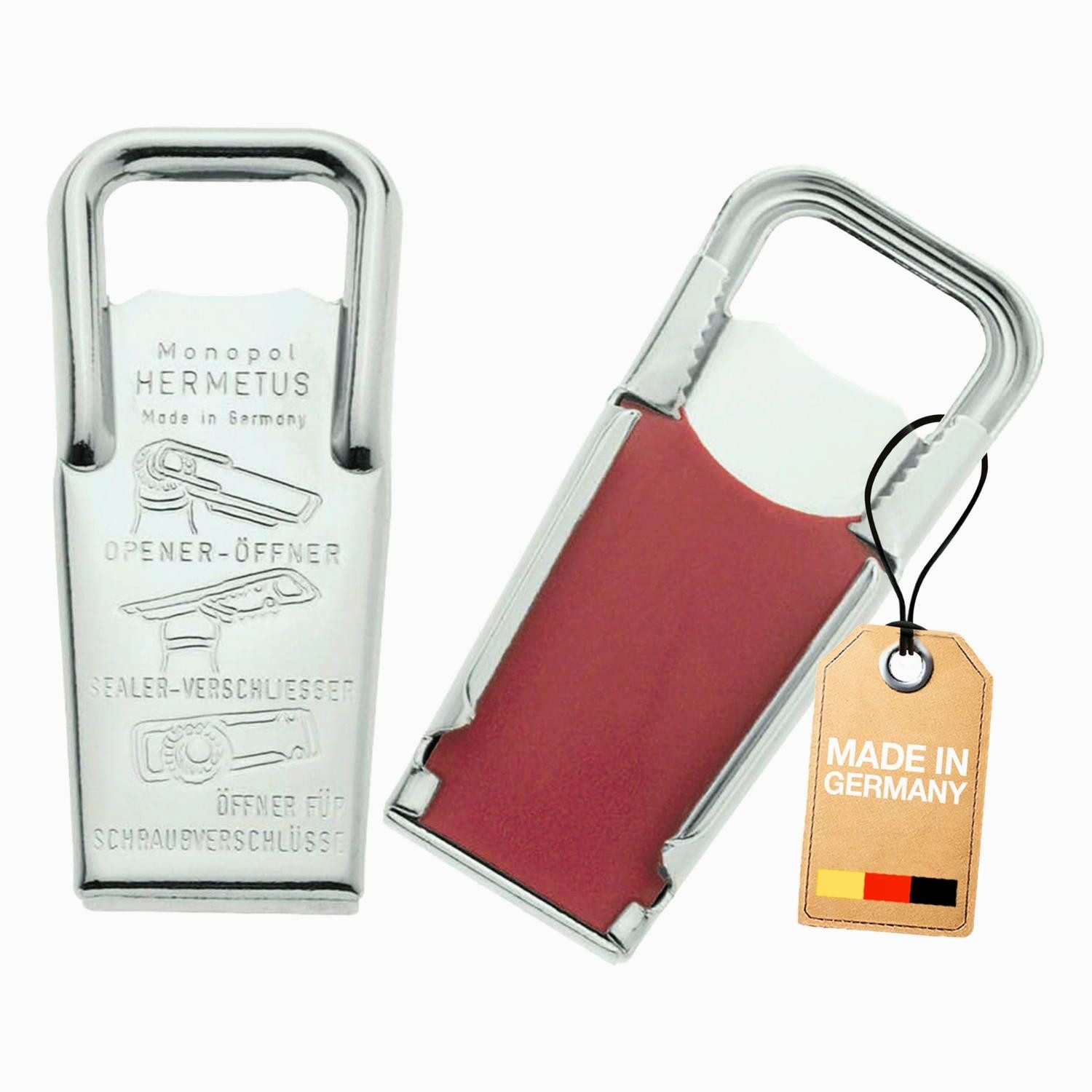 WESTMARK Flaschenöffner und Verschließer »Hermetus« Monopol Edition, 3-in-1