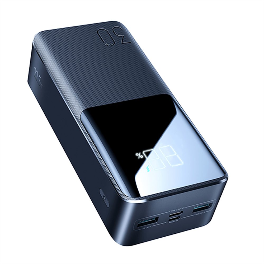 JOYROOM Zusatzakku Reiseakku Schnellladegerät Powerbank Powerbank mit Display und Schnellladefunktion JR-QP192 20000 mAh (5 V, 1 St), 20000 mAh, 22,5 W, Display, PD, QC 3.0