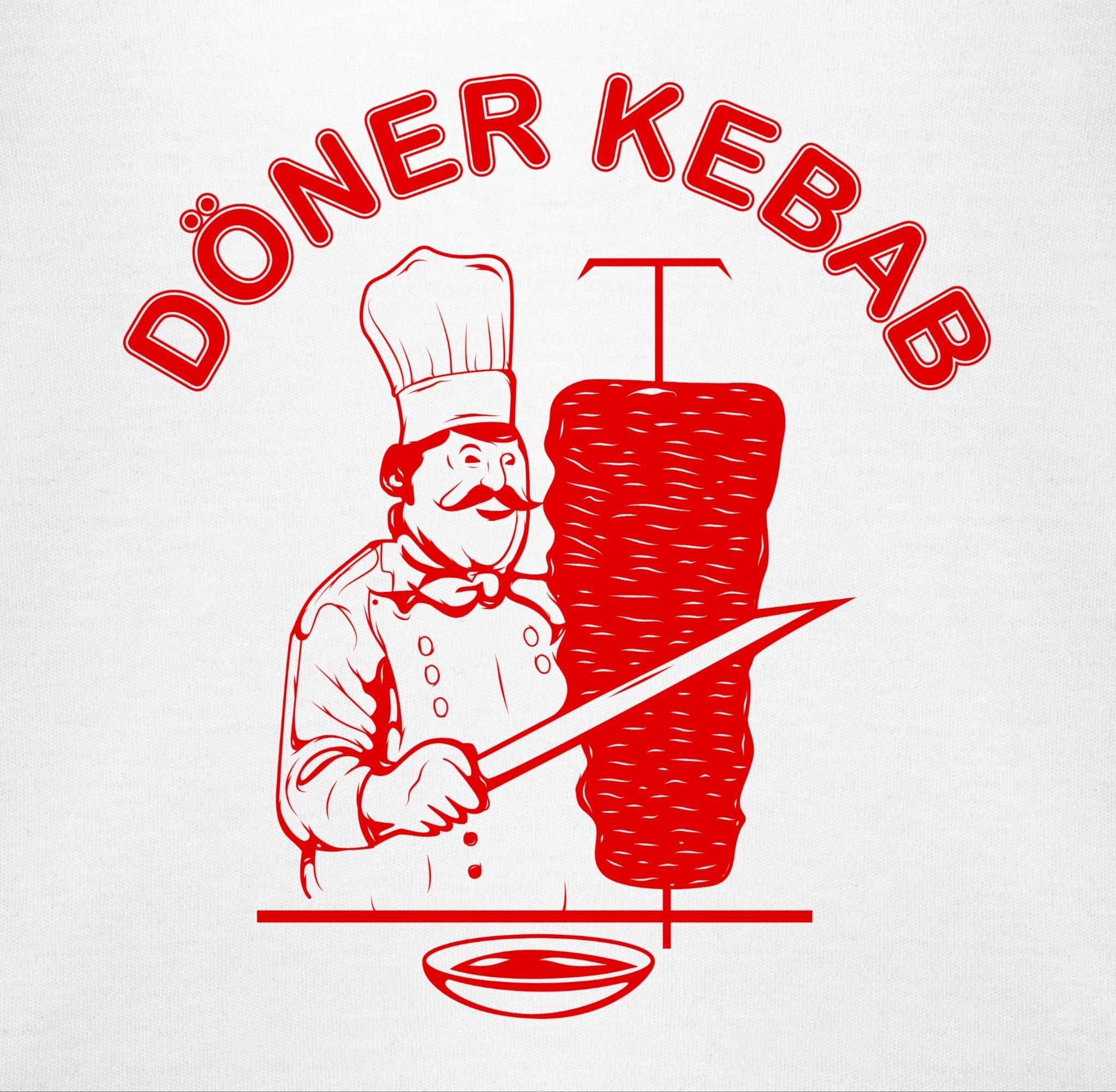 Shirtracer Shirtbody Original Döner Kebab Logo I Döner Kebap I Döner Geschenke Karneval & Fasching