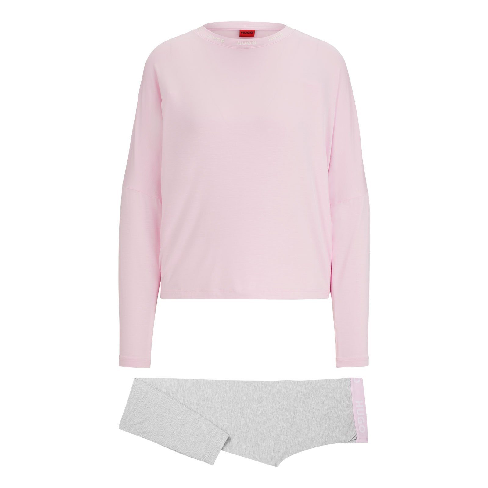 HUGO Pyjama Unite Long Set (2 günstig online kaufen