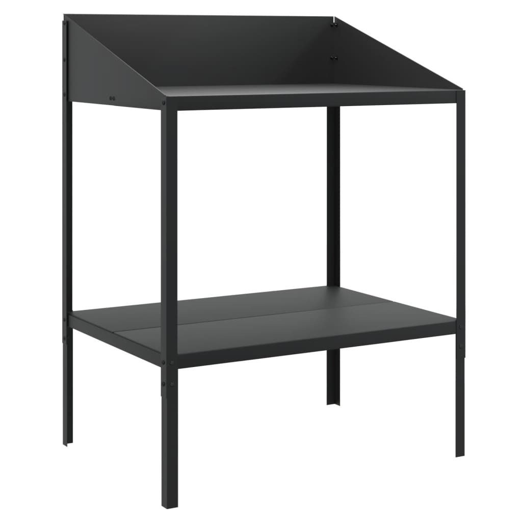 vidaXL Blumenständer Pflanzenständer Anthrazit 75,5x54,5x100 cm günstig online kaufen