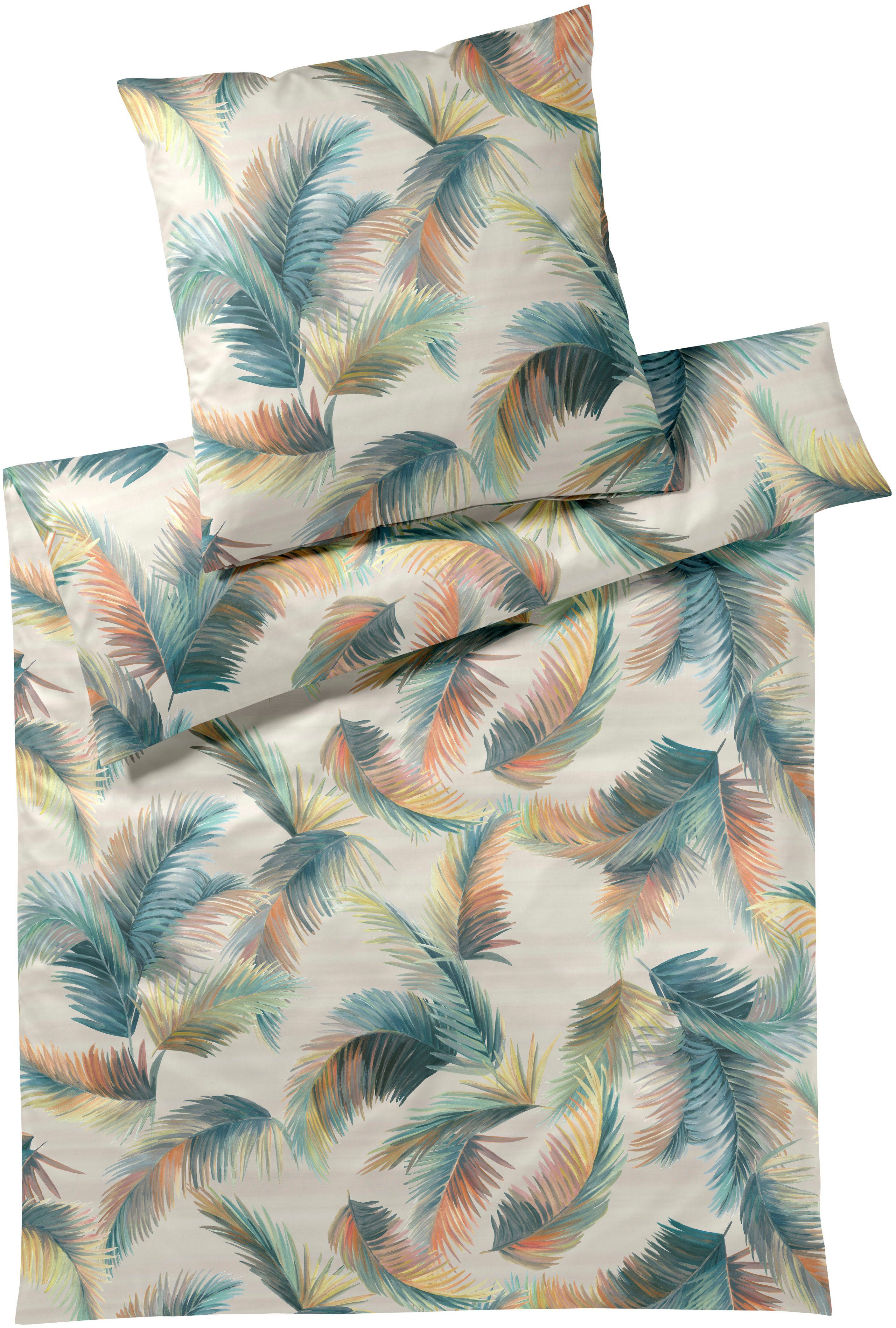 Elegante Bettwäsche Copacabana, Satin, 2 teilig, angenehmes Hautgefühl