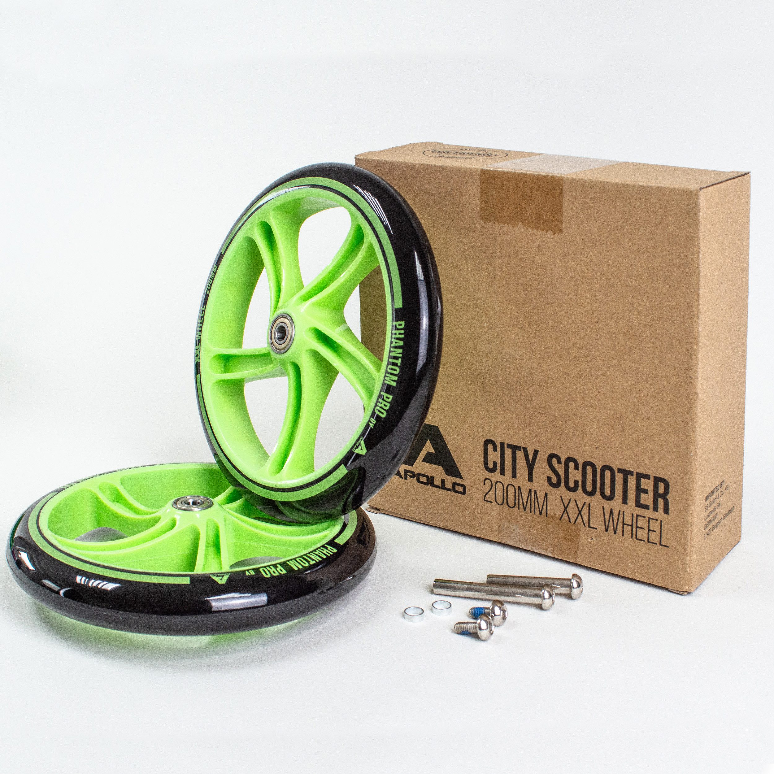 Scooter City Scooter 200mm Ersatzräder, auch als LED-Rollen erhältlich