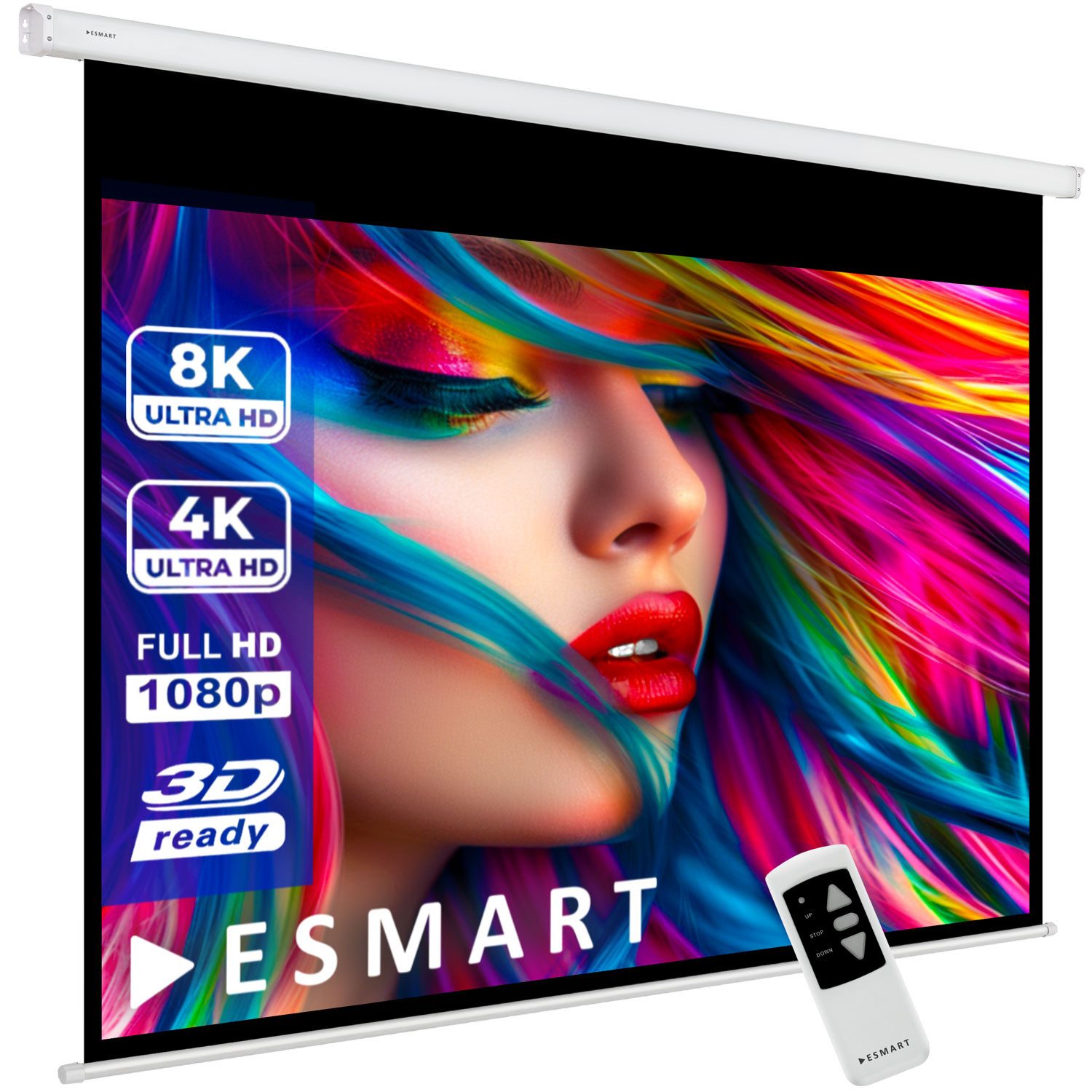 ESMART ESMART Germany Motor Leinwand Motorleinwand (Motorleinwand (Professional MIMOTO)