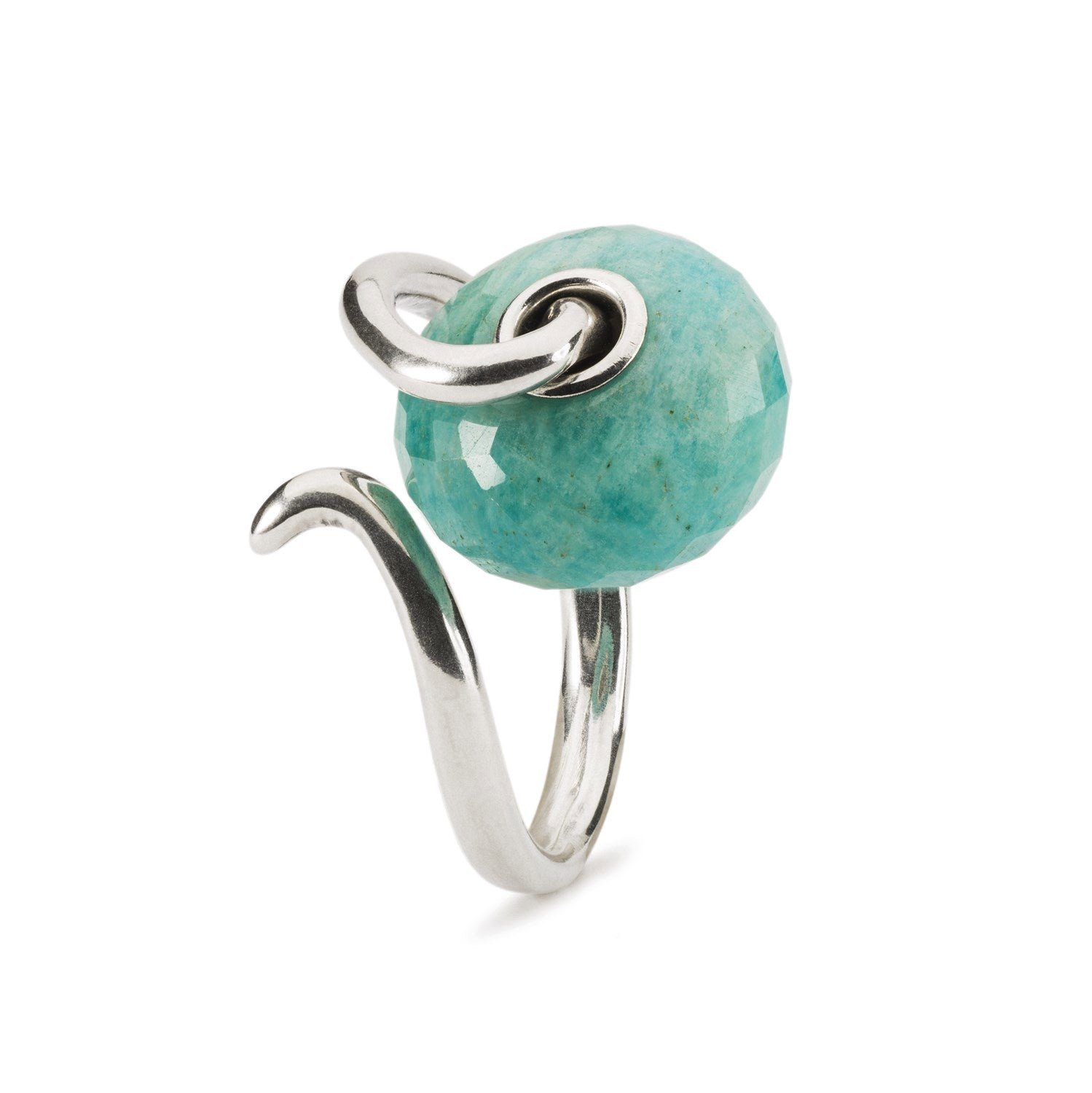 Fantasy Amazonit Fingerring Trollbeads Liebesranken TAGBO-01712 Ring,