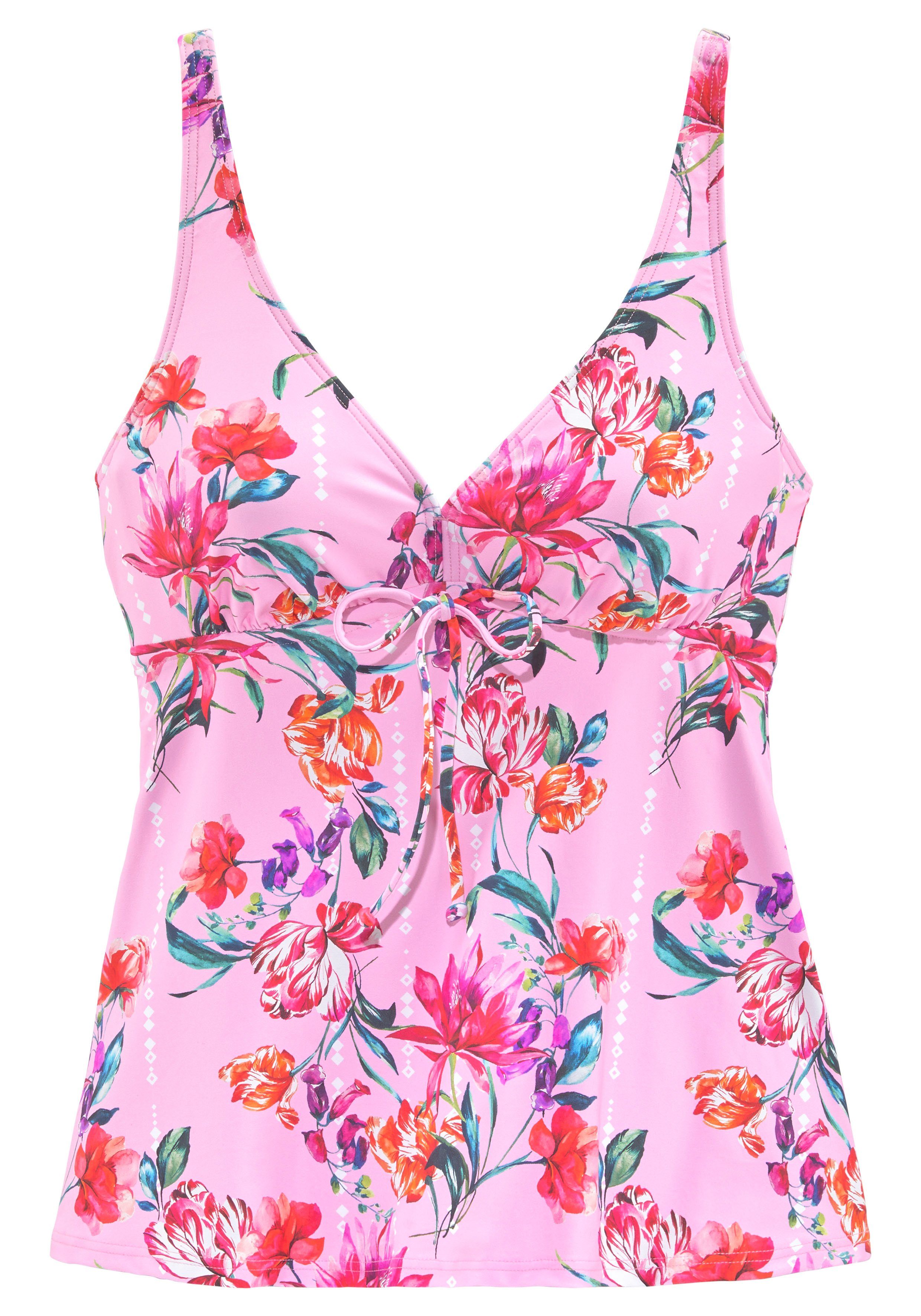 Sunseeker Bügel-Tankini-Top Modern, mit Blumendruck günstig online kaufen