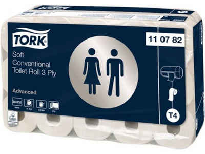 TORK Toilettenpapier 30er Pack Toilettenpapier TORK Advanced · 110782 3-lagig,Dekorprägun