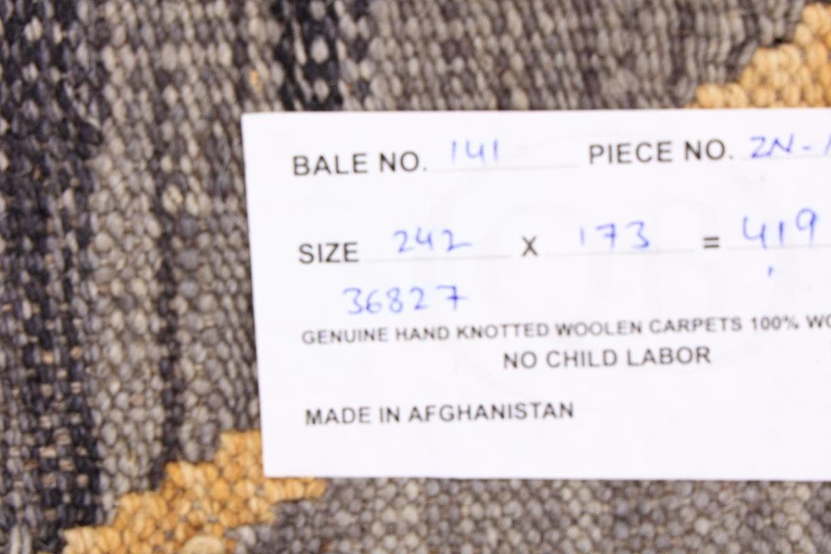 rechteckig, Handgewebter mm 3 Afghan Design Nain Orientteppich, Kelim 173x242 Trading, Orientteppich Höhe: