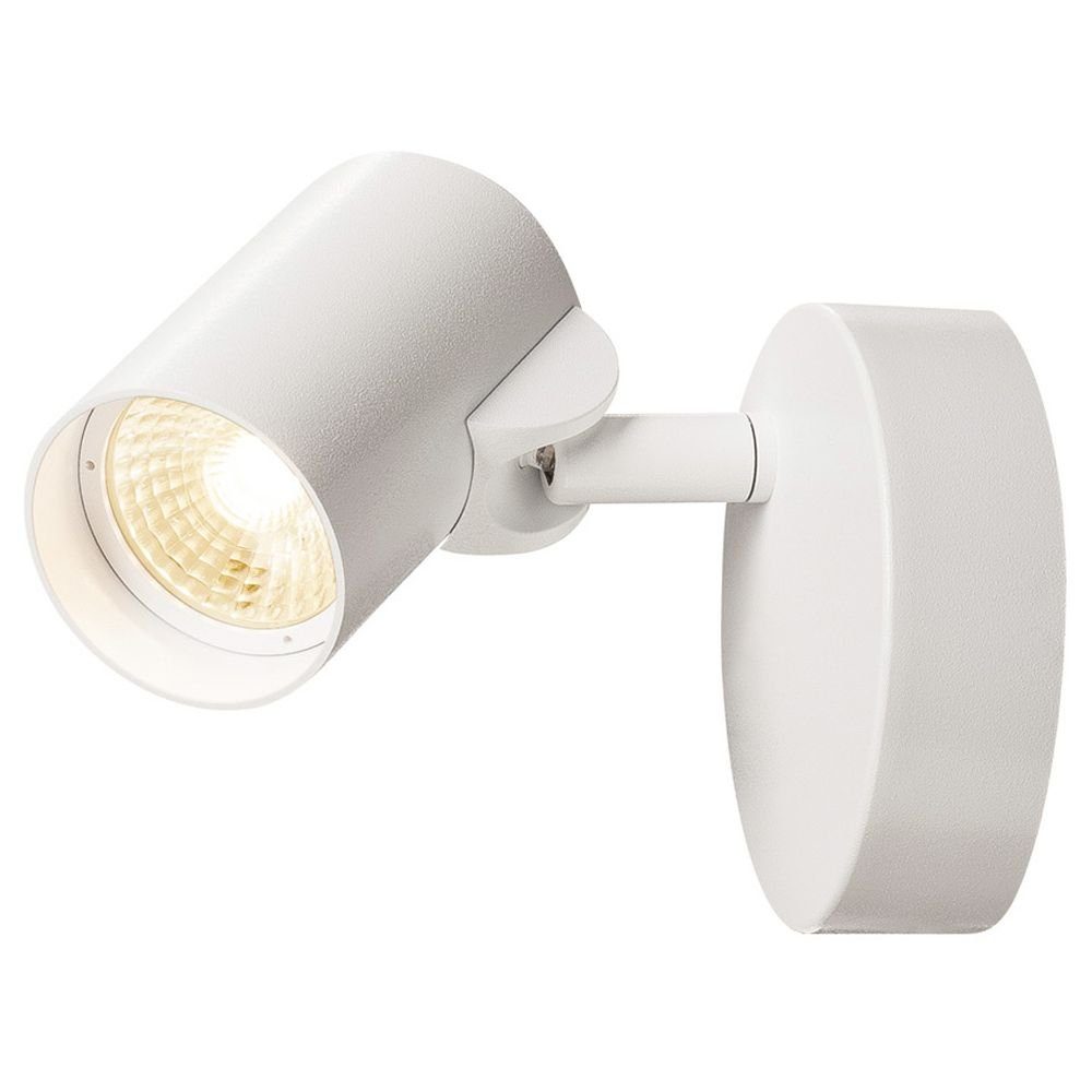 LED SLV Wandleuchte und 3000K, fest Leuchtmittel Angabe, enthalten: weiß, Single 35°, LED Wand- Wandlicht Helia Wandleuchte, Ja, LED, Wandlampe, verbaut, warmweiss, keine Deckenleuchte,