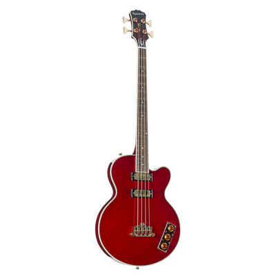 Epiphone Halbakustik-Bass, Allen Woody RumbleKat Wine Red, Allen Woody RumbleKat Wine Red - Rechtshänder Halbakustik-Bass