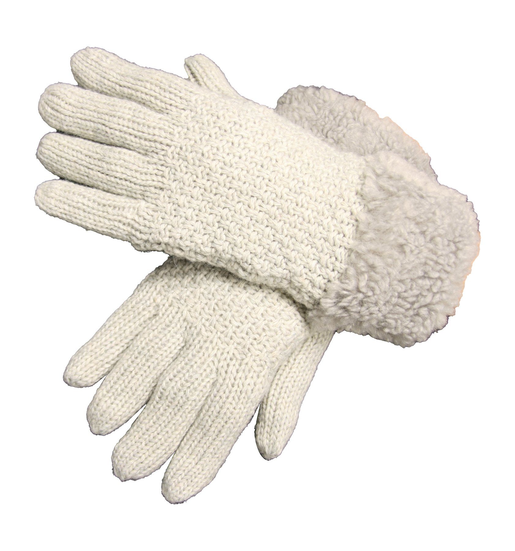 Grau Handschuhe Strickhandschuhe cofi1453 Frauen Warme warm Winter für Damen